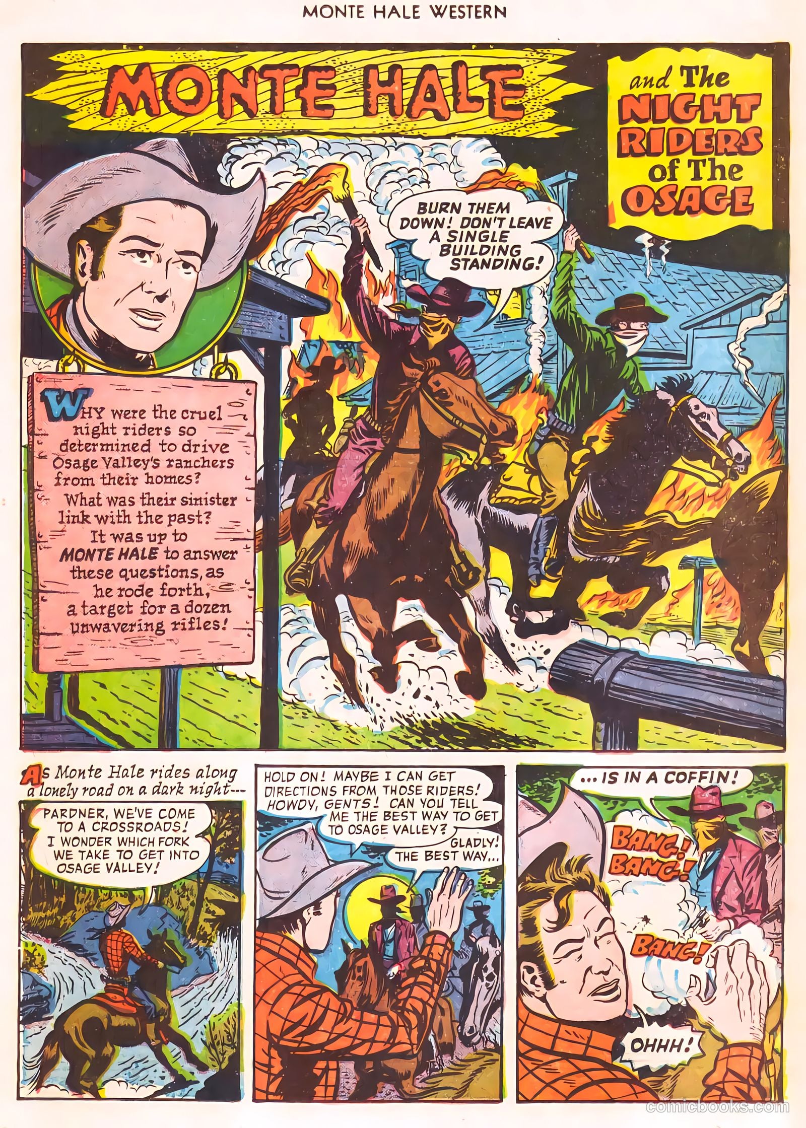 Monte Hale Western #56 (1951) — page 25 of 49