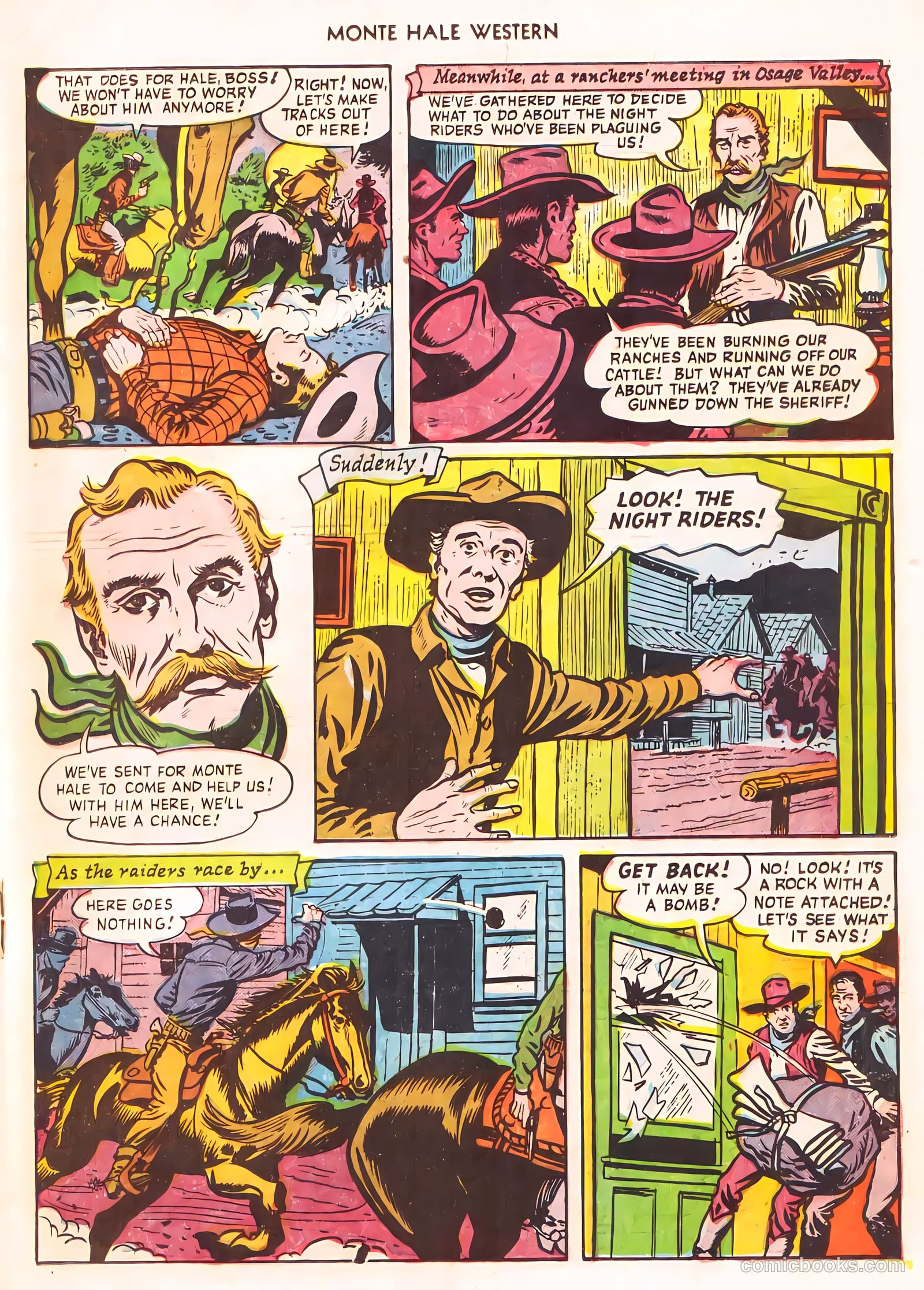 Monte Hale Western #56 (1951) — page 26 of 49