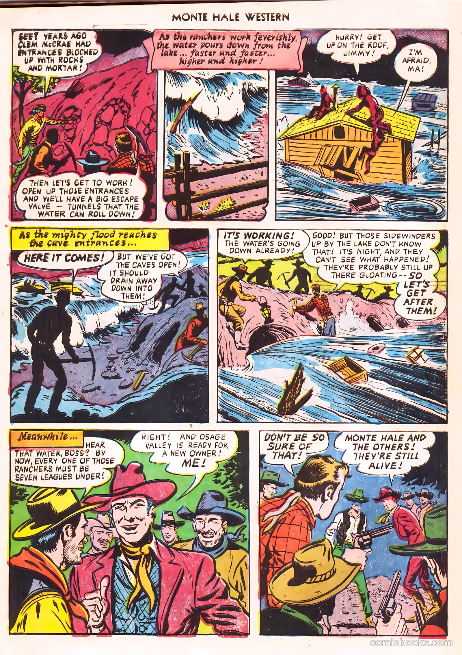 Monte Hale Western #56 (1951) — page 31 of 49