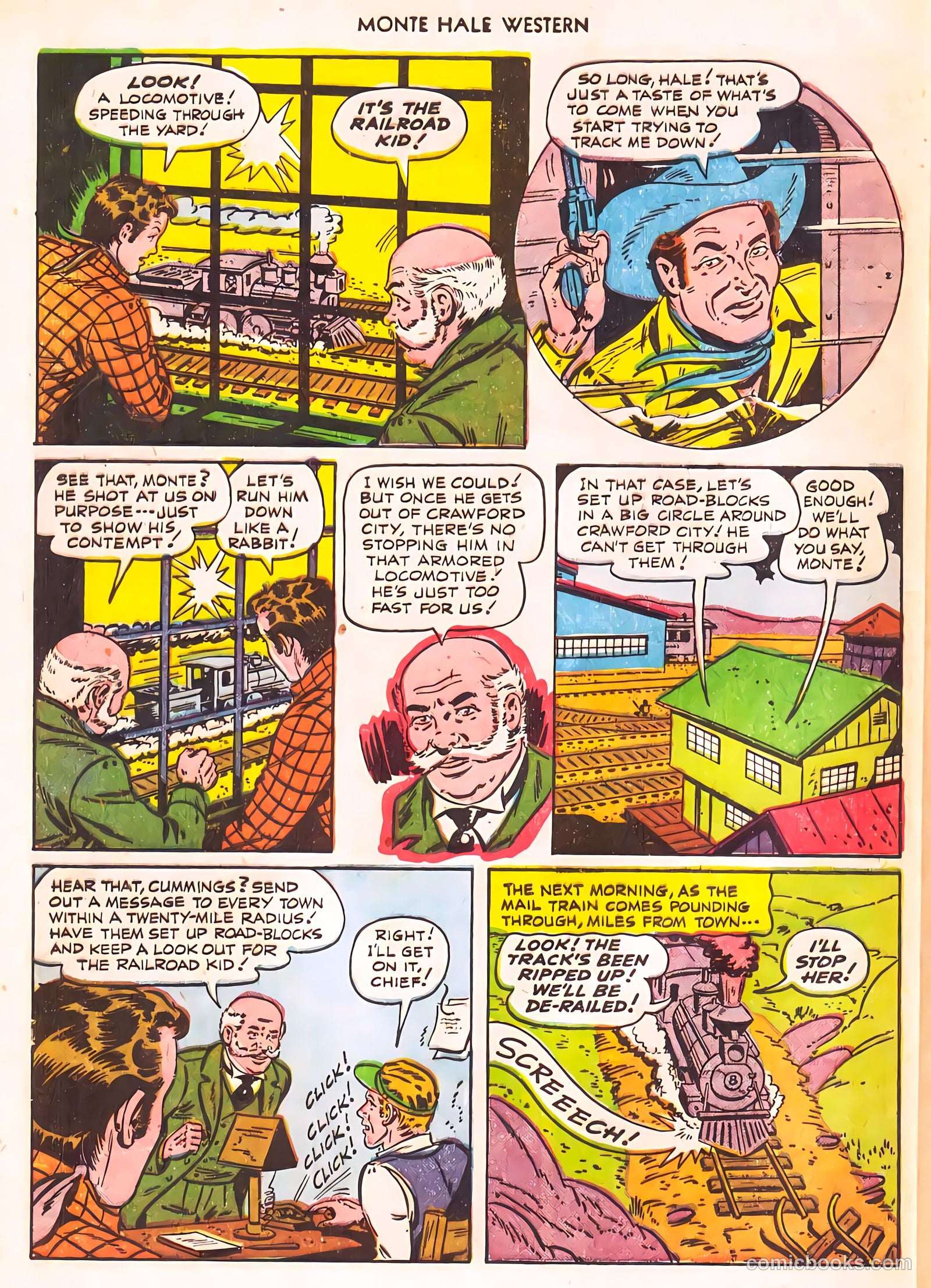 Monte Hale Western #56 (1951) — page 43 of 49