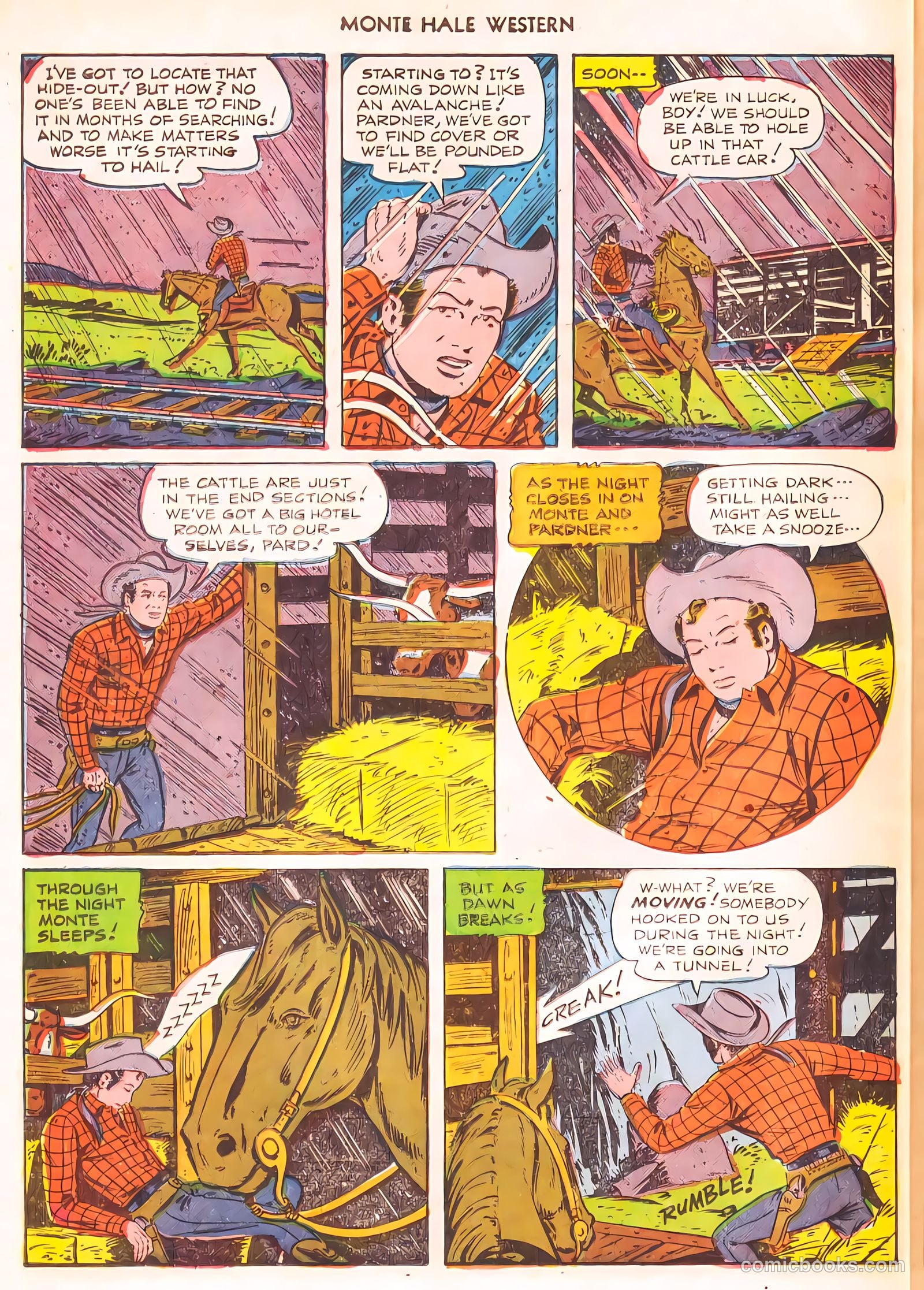 Monte Hale Western #56 (1951) — page 45 of 49