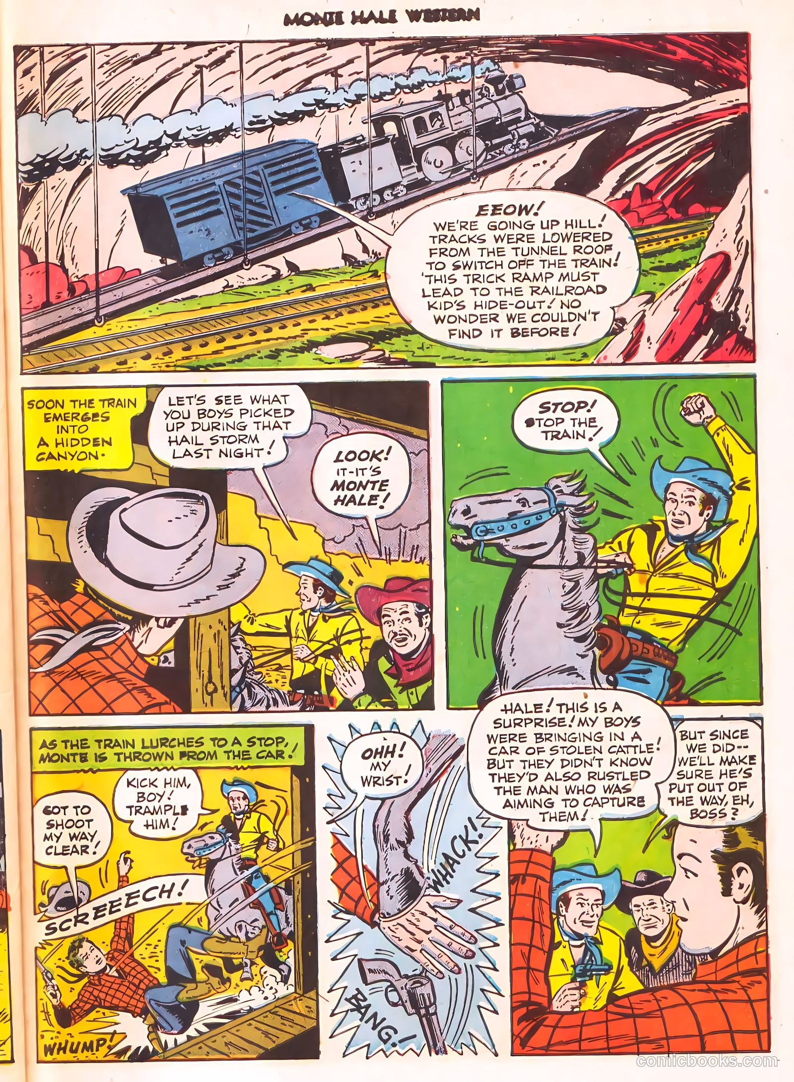 Monte Hale Western #56 (1951) — page 46 of 49