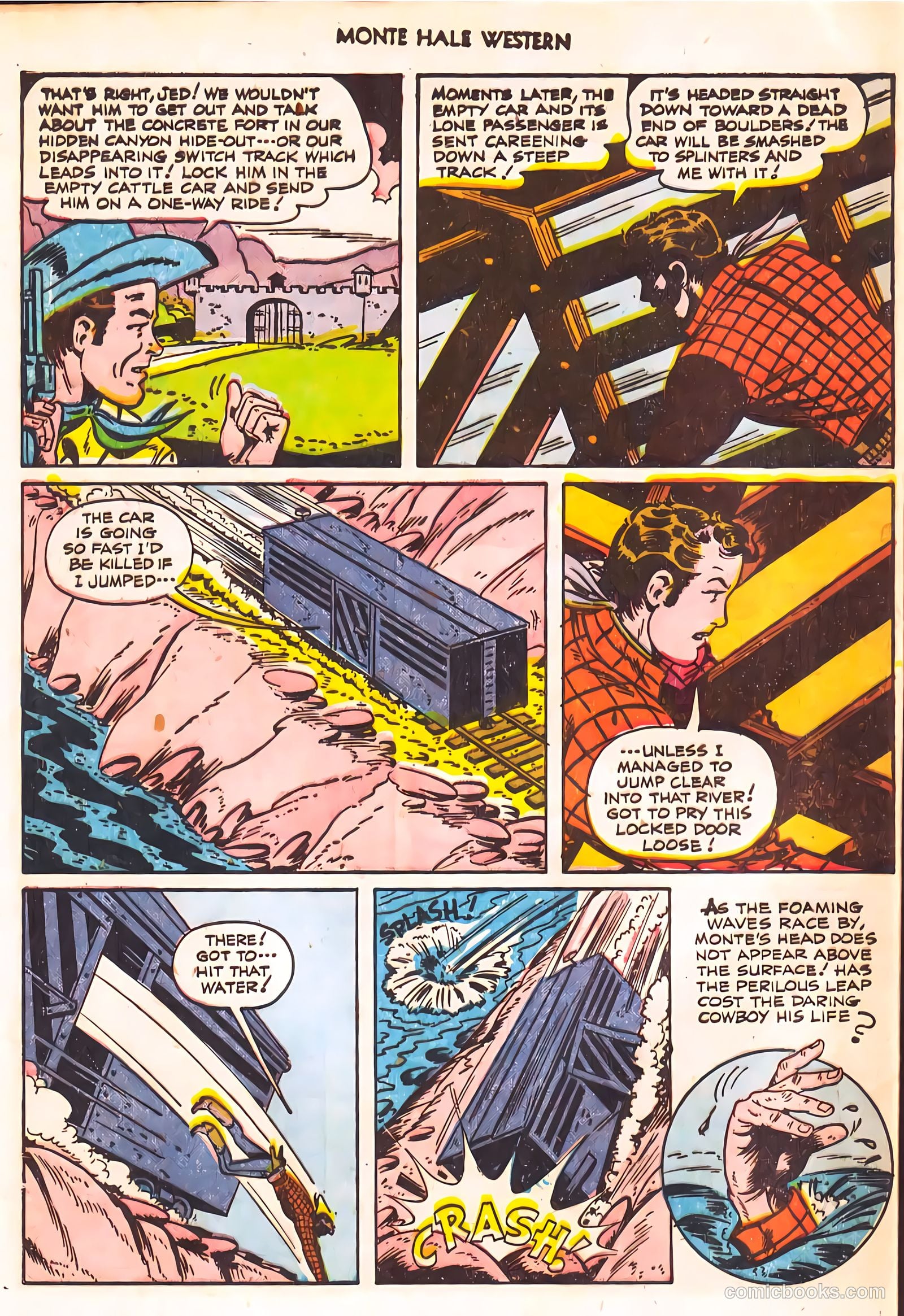 Monte Hale Western #56 (1951) — page 47 of 49