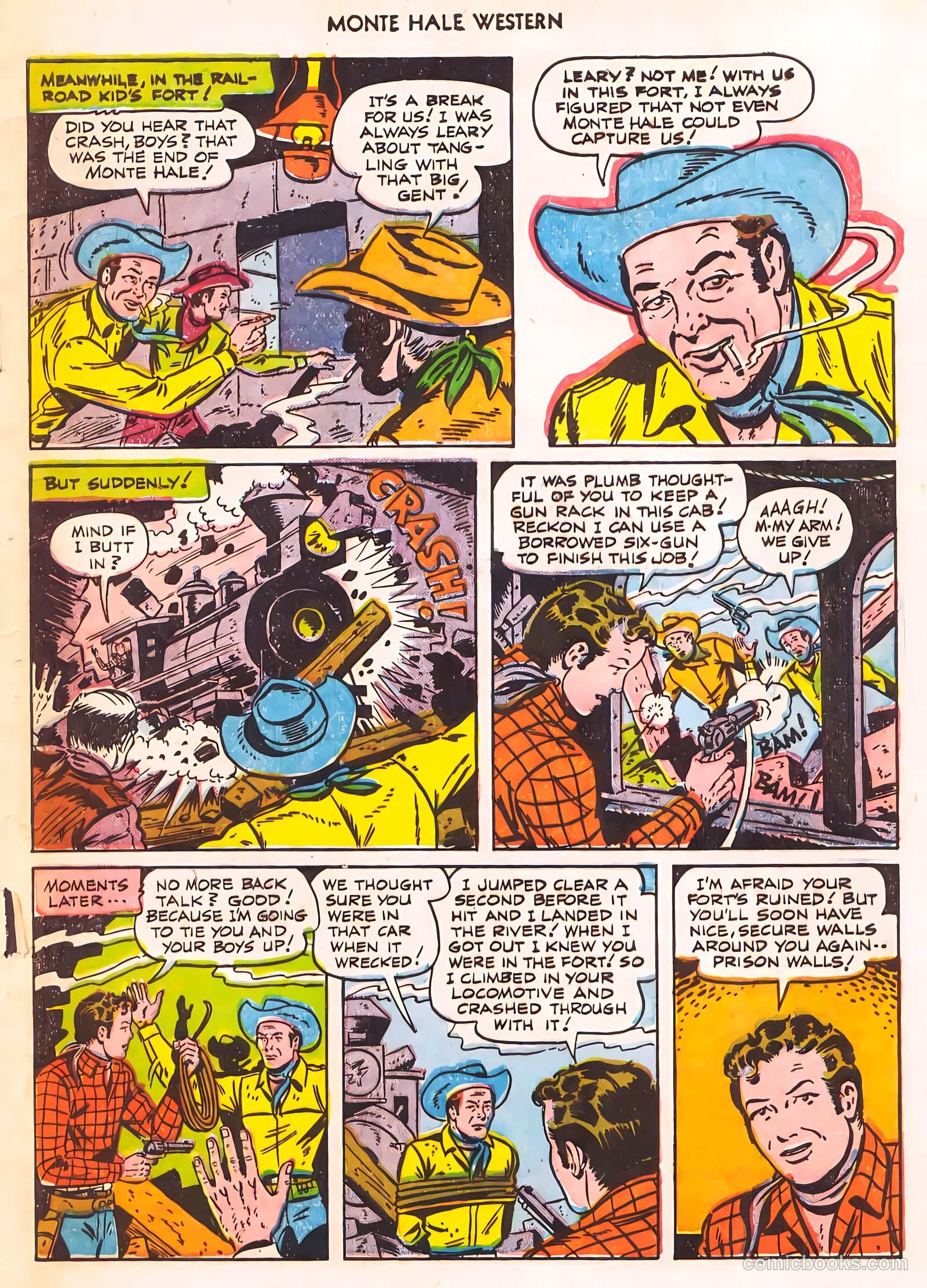 Monte Hale Western #56 (1951) — page 48 of 49