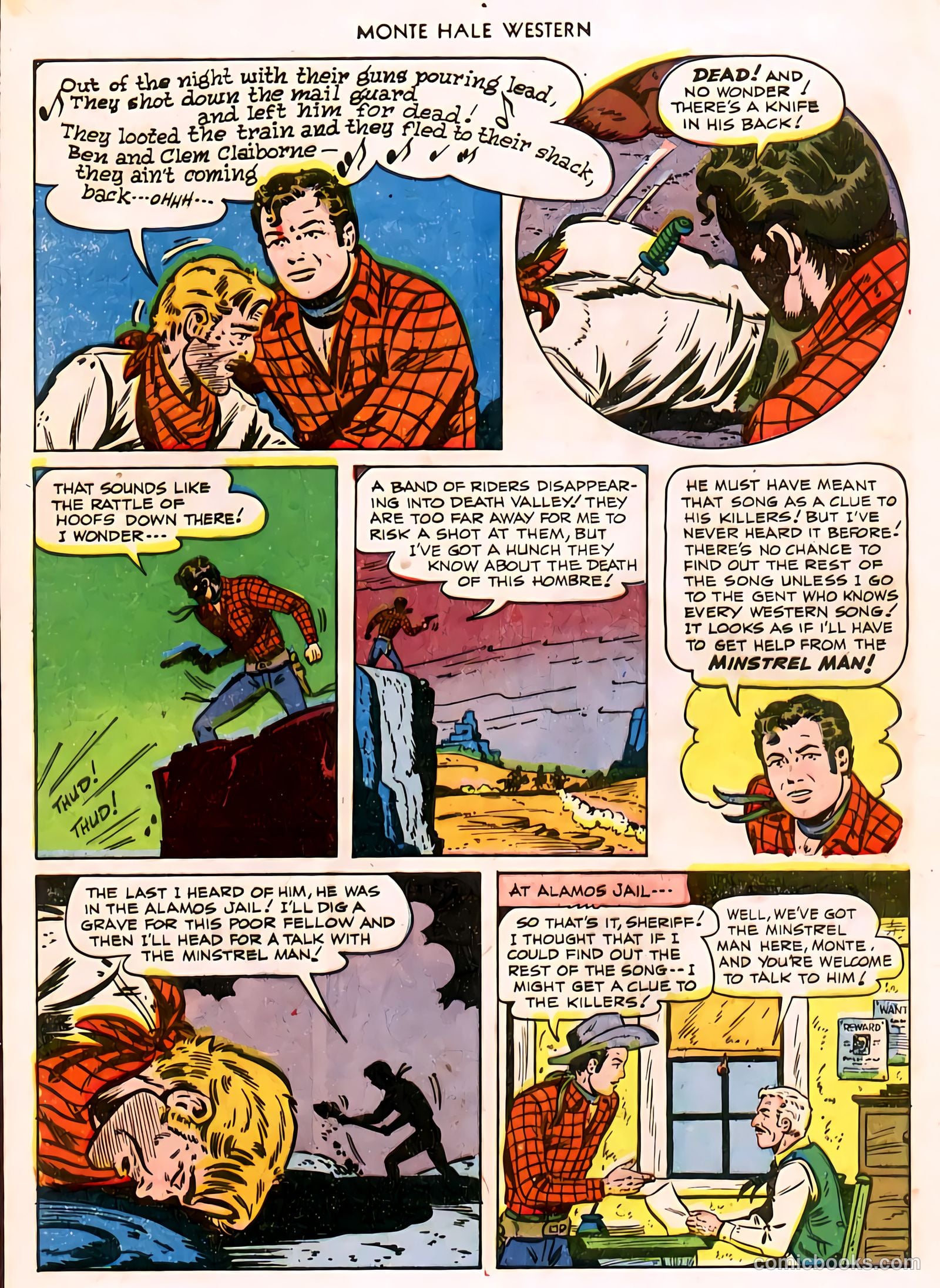 Monte Hale Western #58 (1951) — page 3 of 49