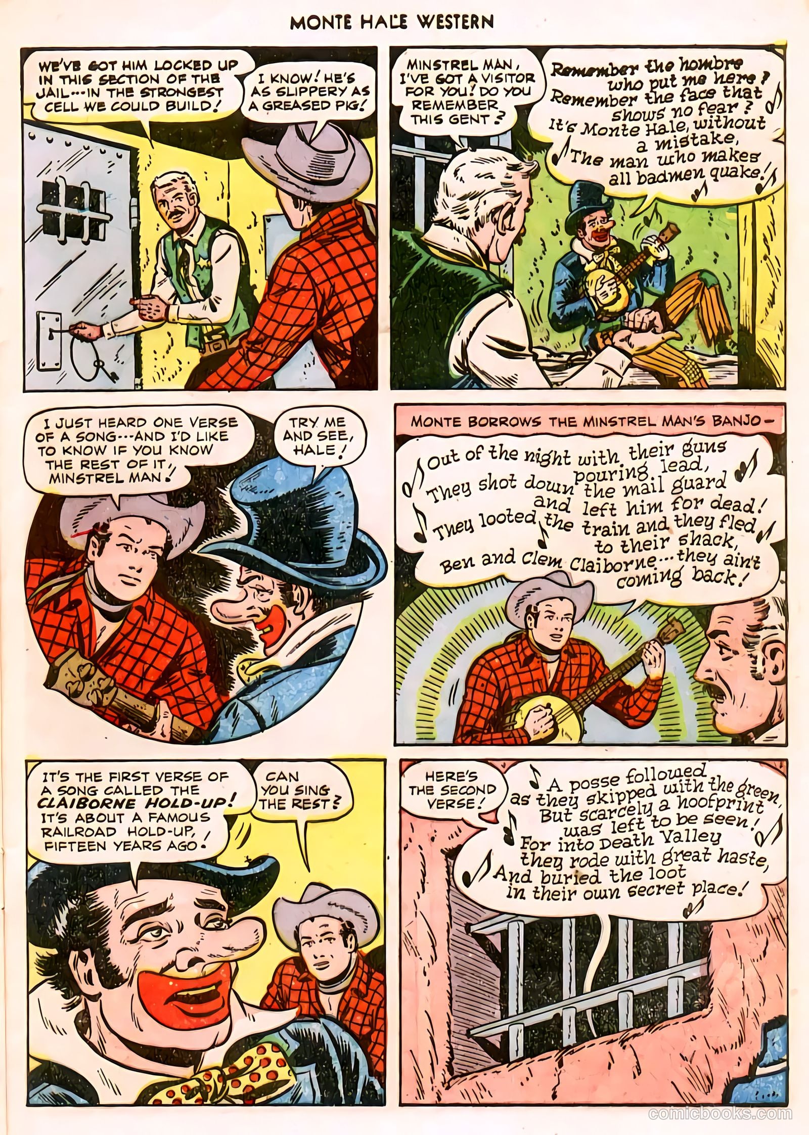 Monte Hale Western #58 (1951) — page 4 of 49