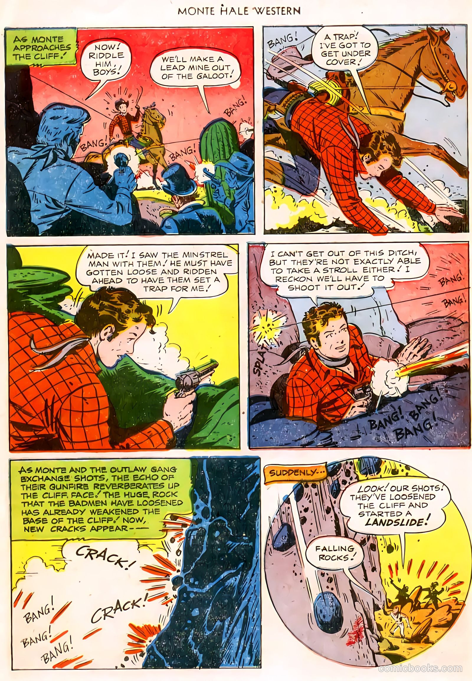 Monte Hale Western #58 (1951) — page 10 of 49