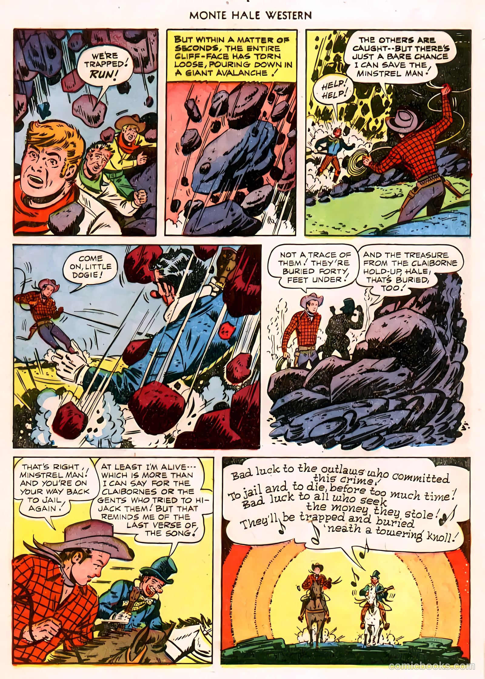 Monte Hale Western #58 (1951) — page 11 of 49