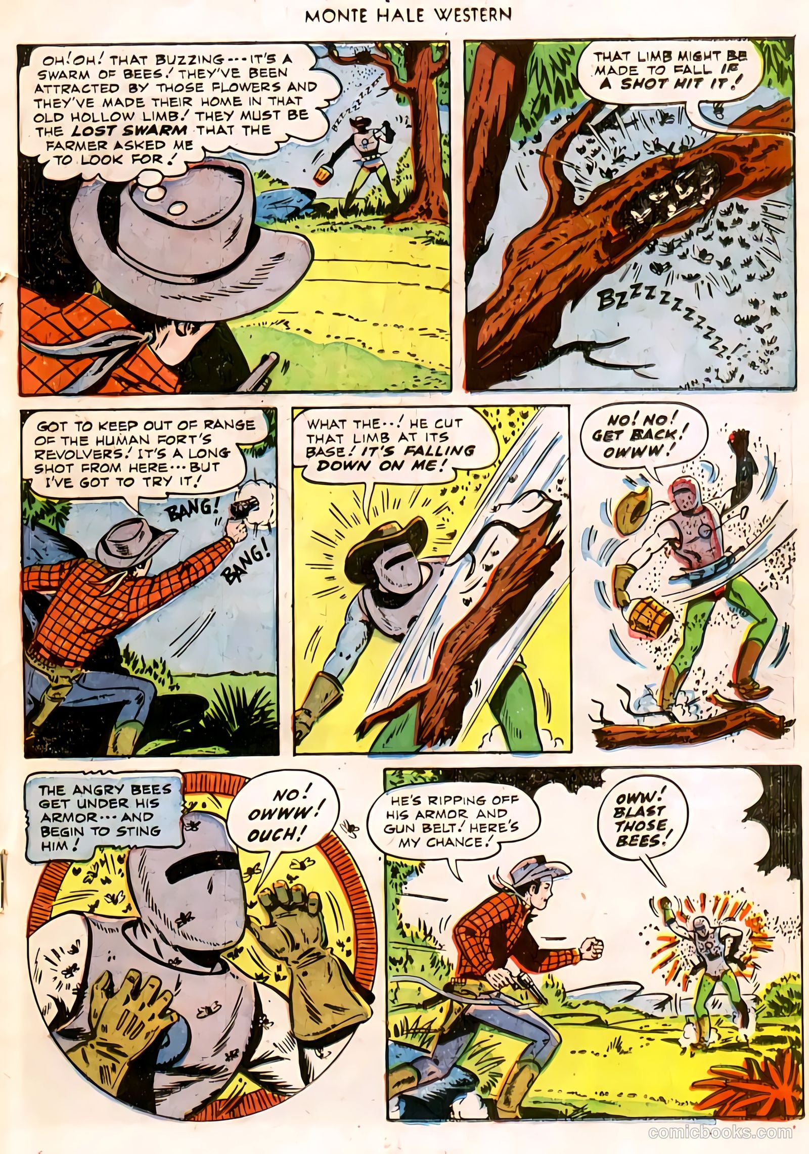 Monte Hale Western #58 (1951) — page 26 of 49