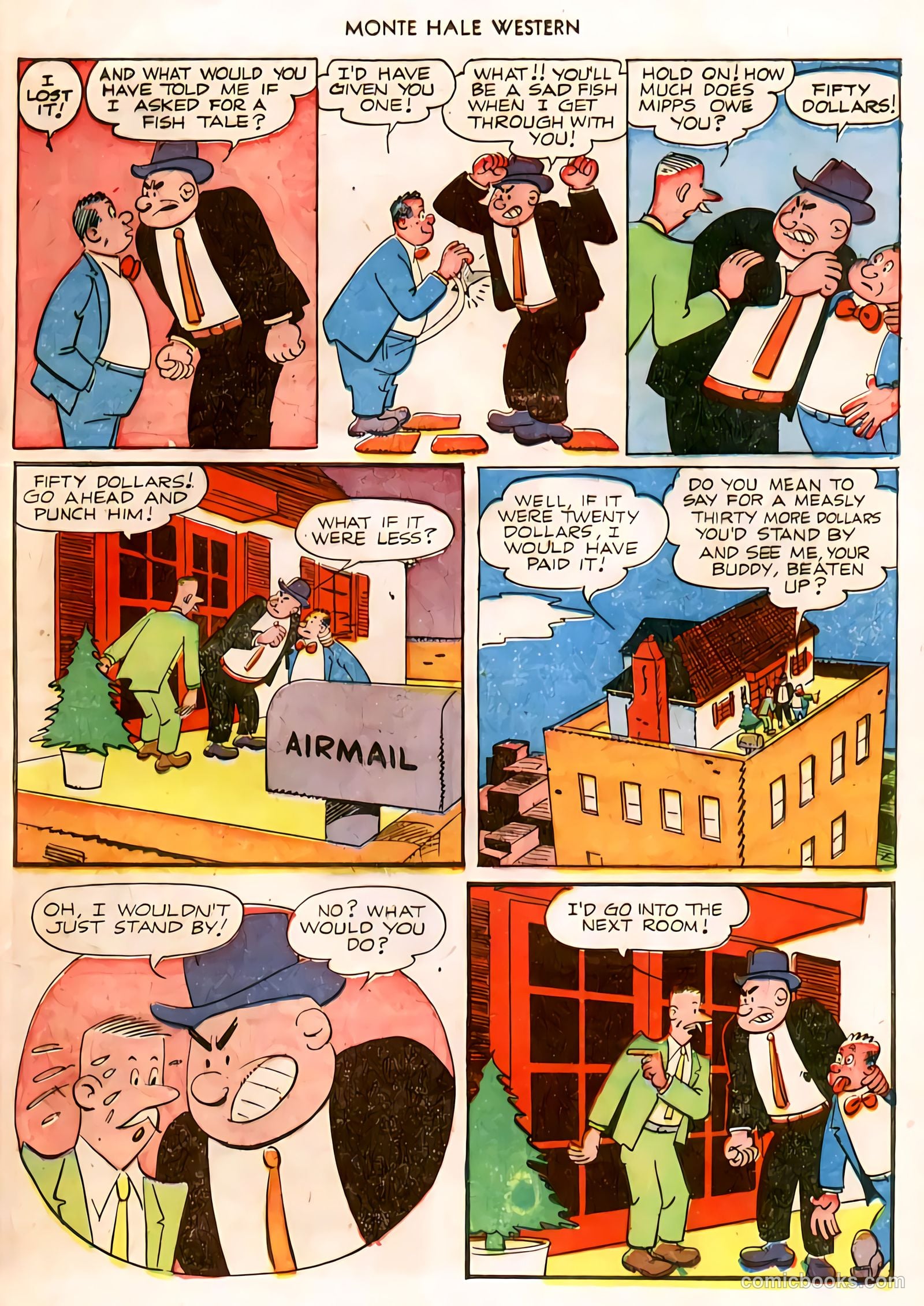 Monte Hale Western #58 (1951) — page 40 of 49