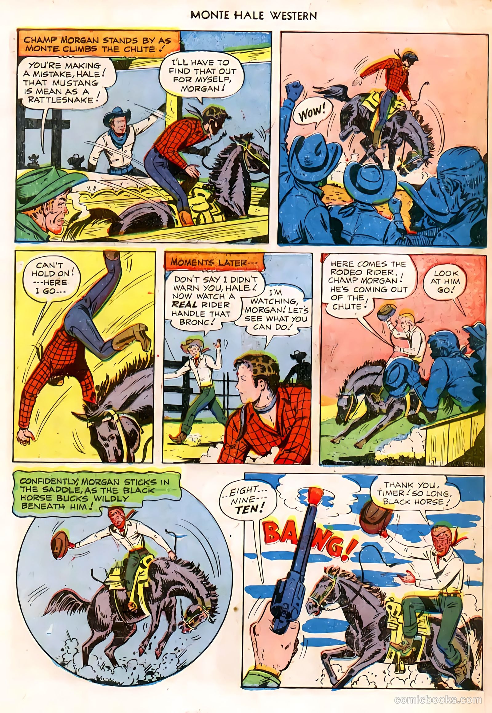 Monte Hale Western #58 (1951) — page 45 of 49