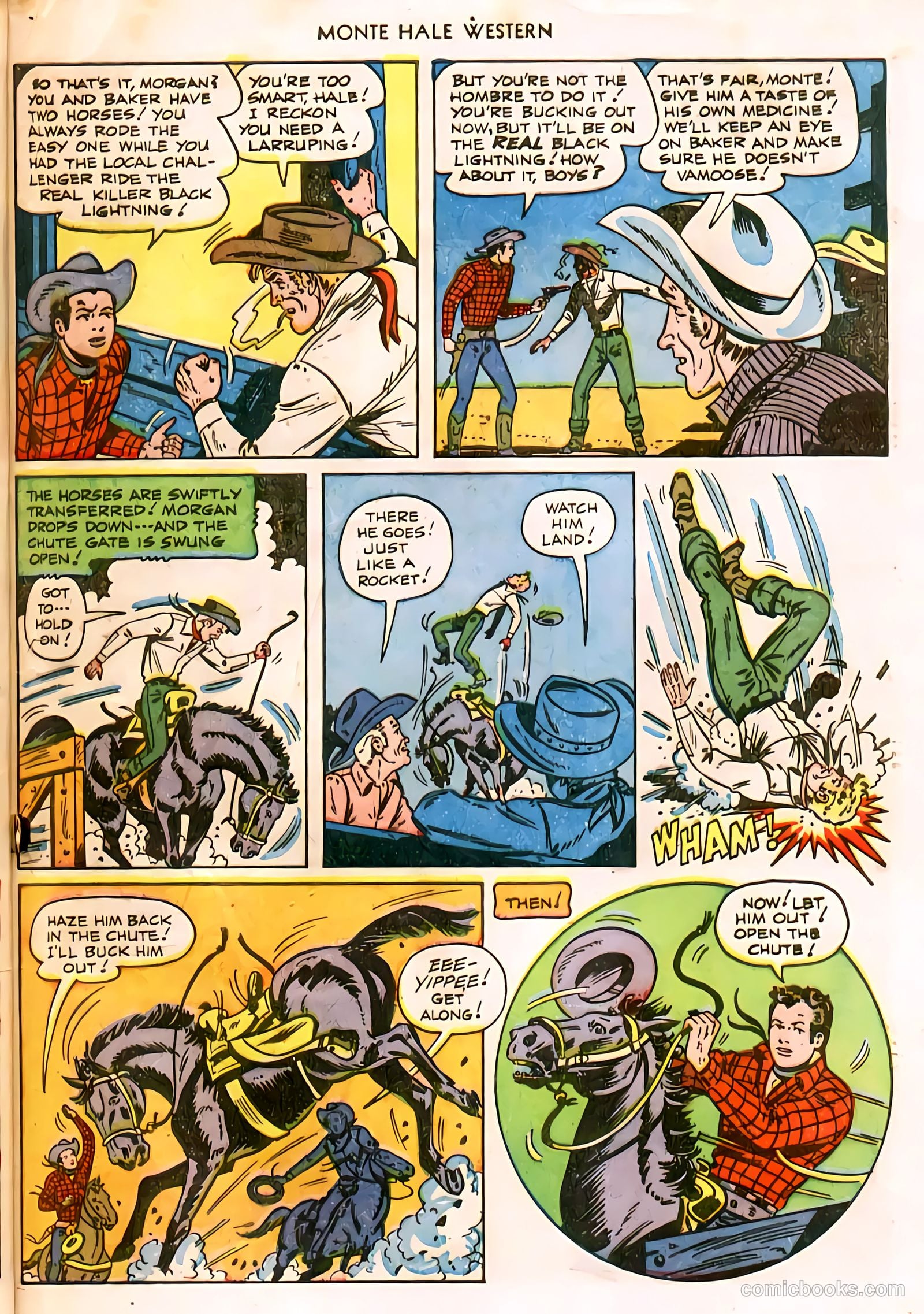 Monte Hale Western #58 (1951) — page 48 of 49