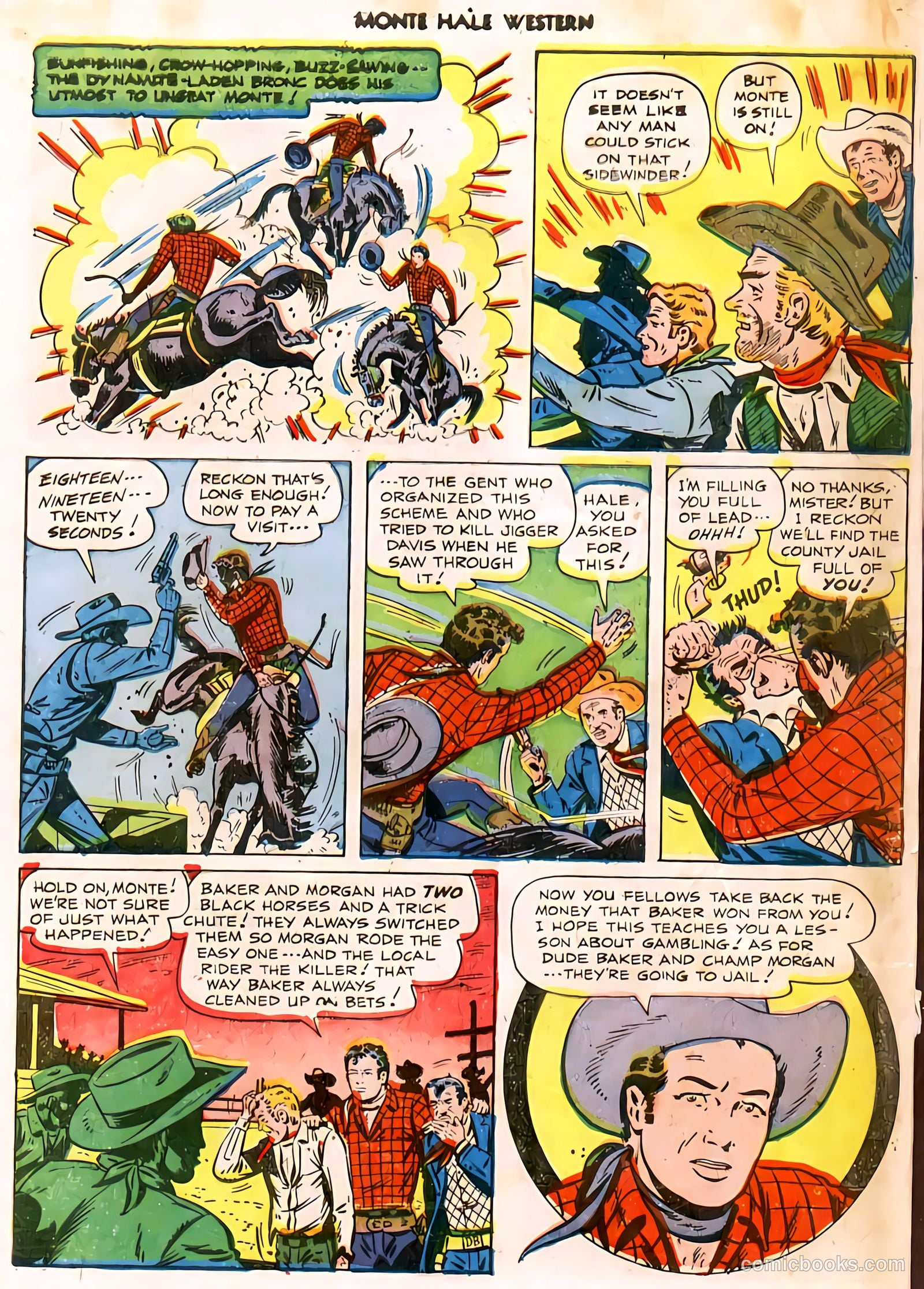 Monte Hale Western #58 (1951) — page 49 of 49