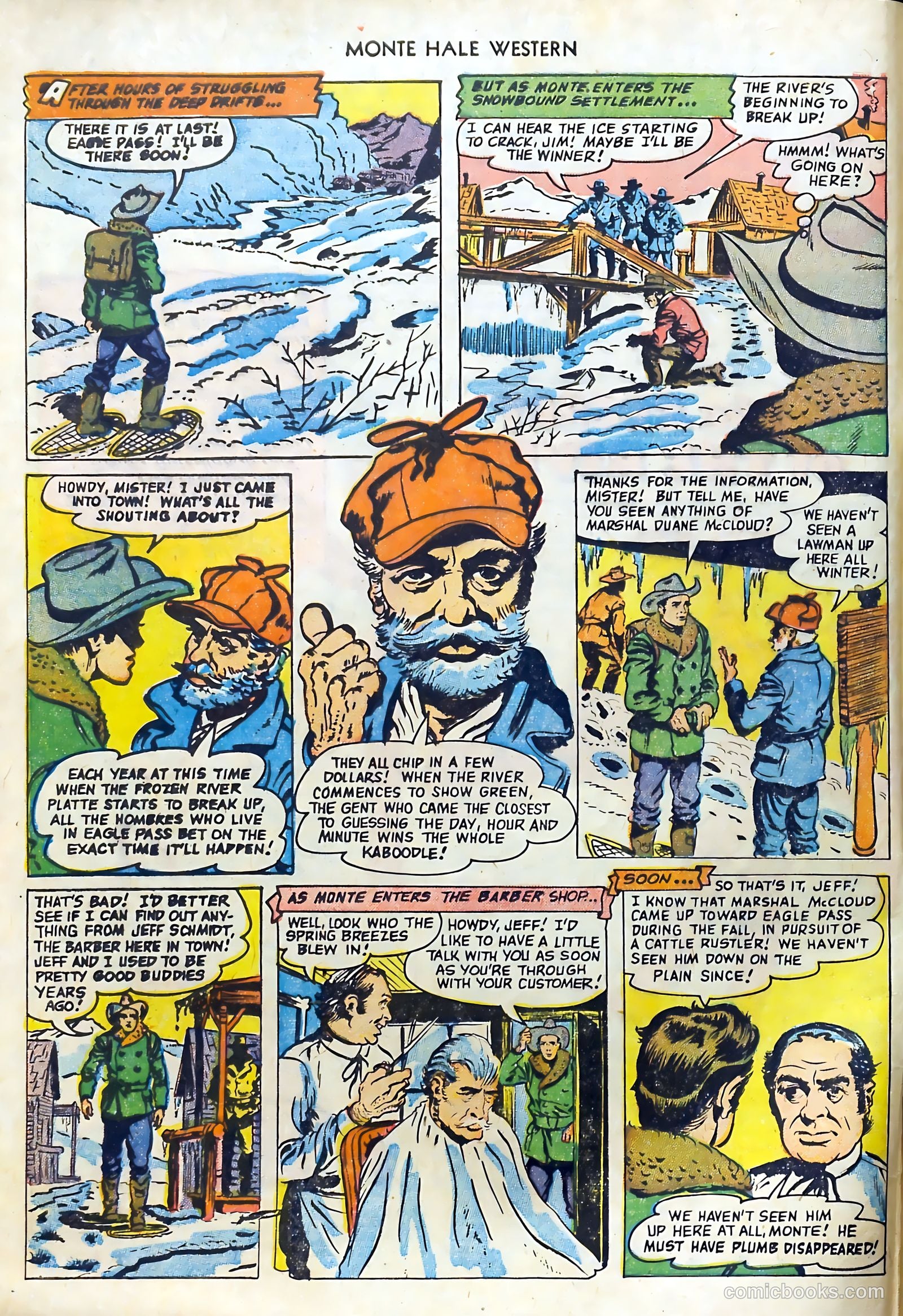 Monte Hale Western #71 (1952) — page 3 of 33