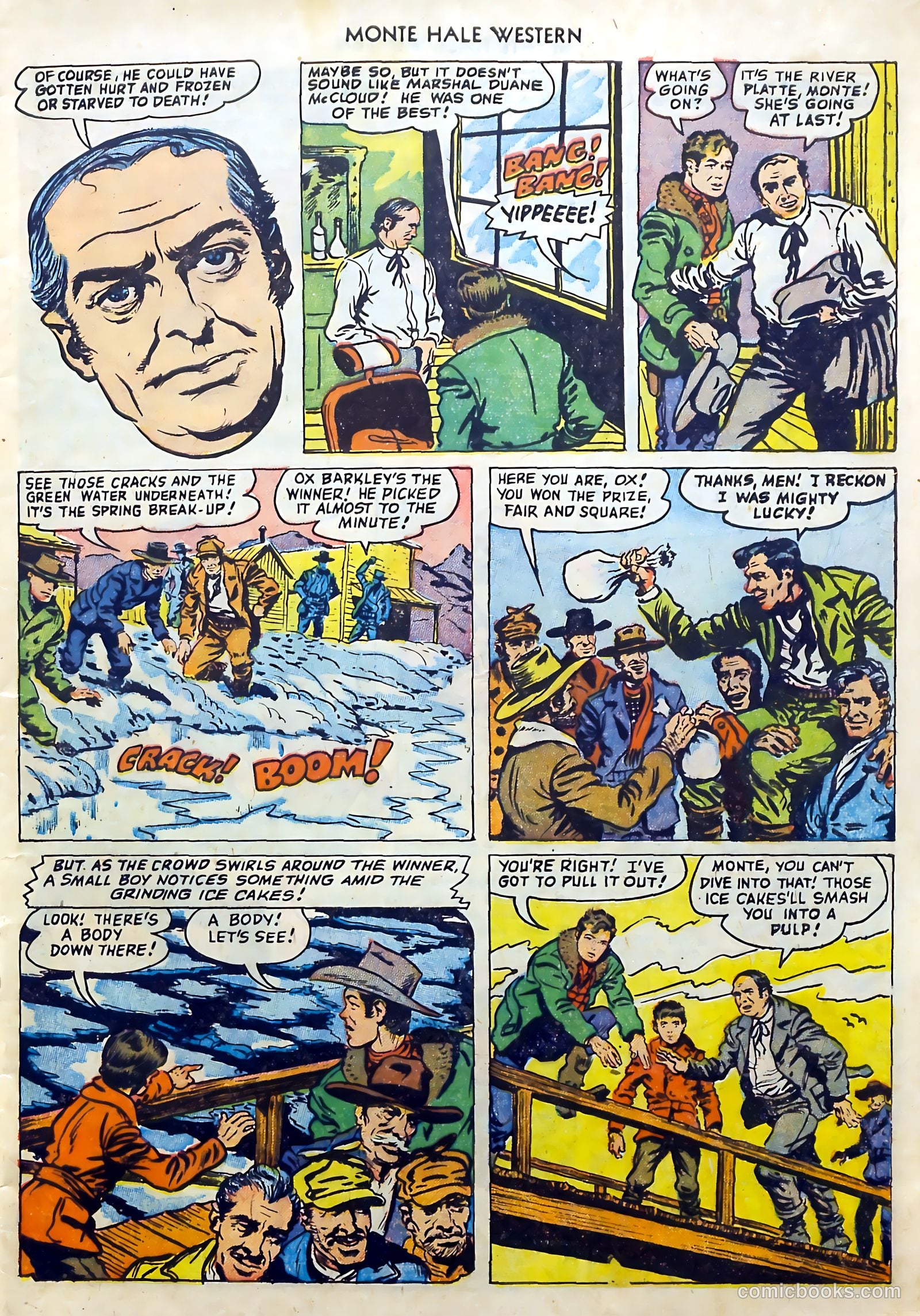 Monte Hale Western #71 (1952) — page 4 of 33