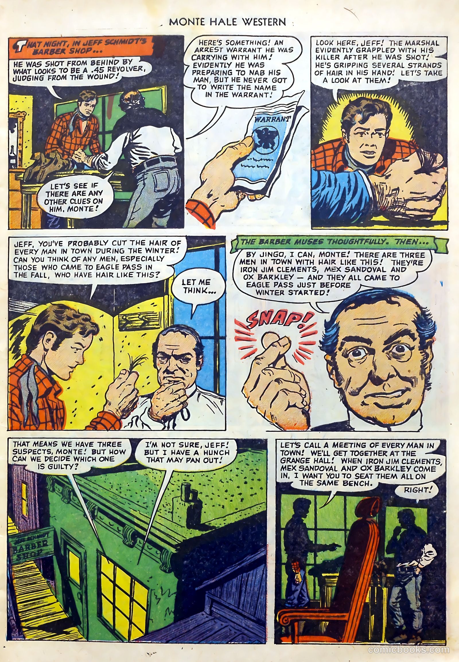Monte Hale Western #71 (1952) — page 6 of 33