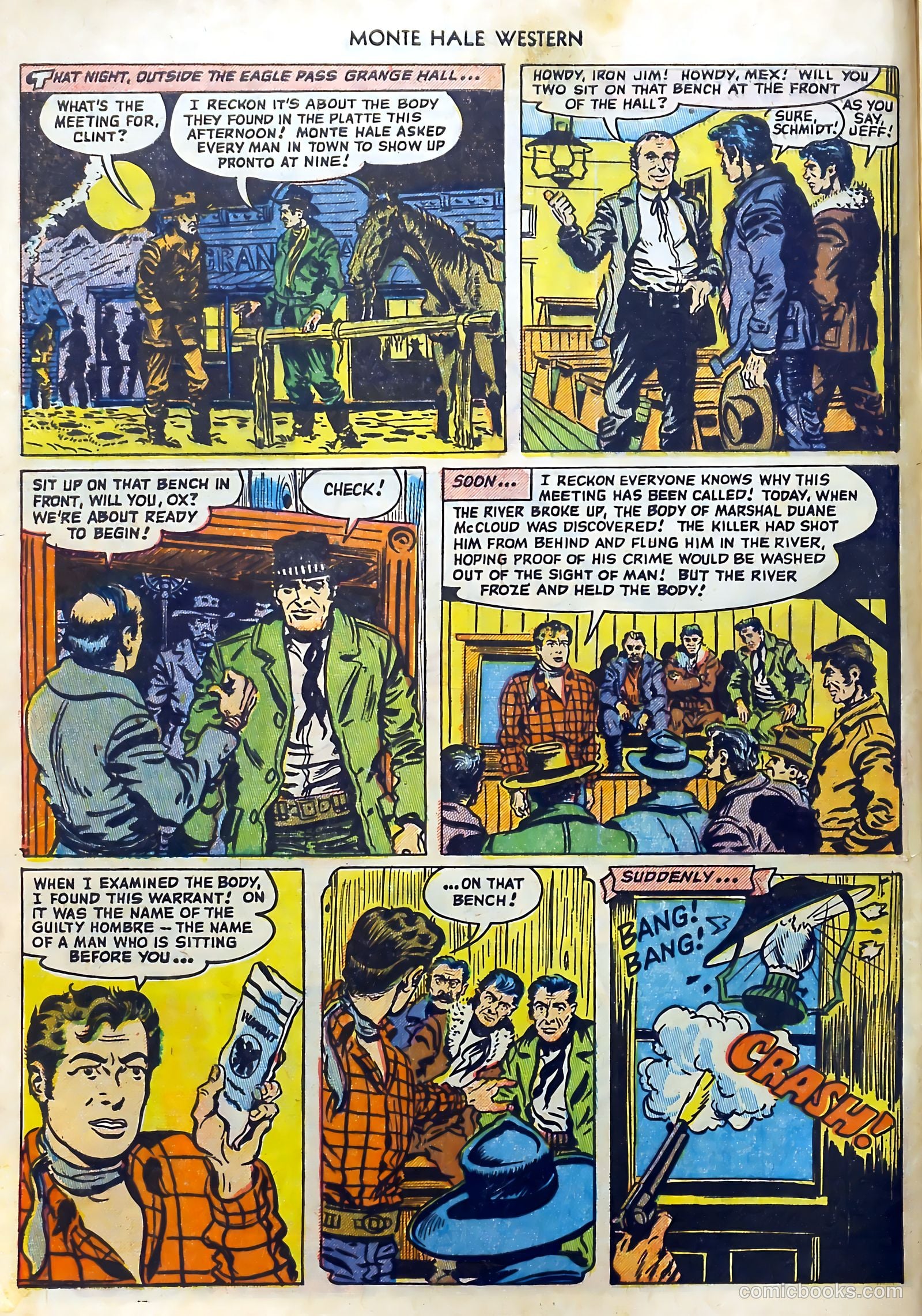 Monte Hale Western #71 (1952) — page 7 of 33