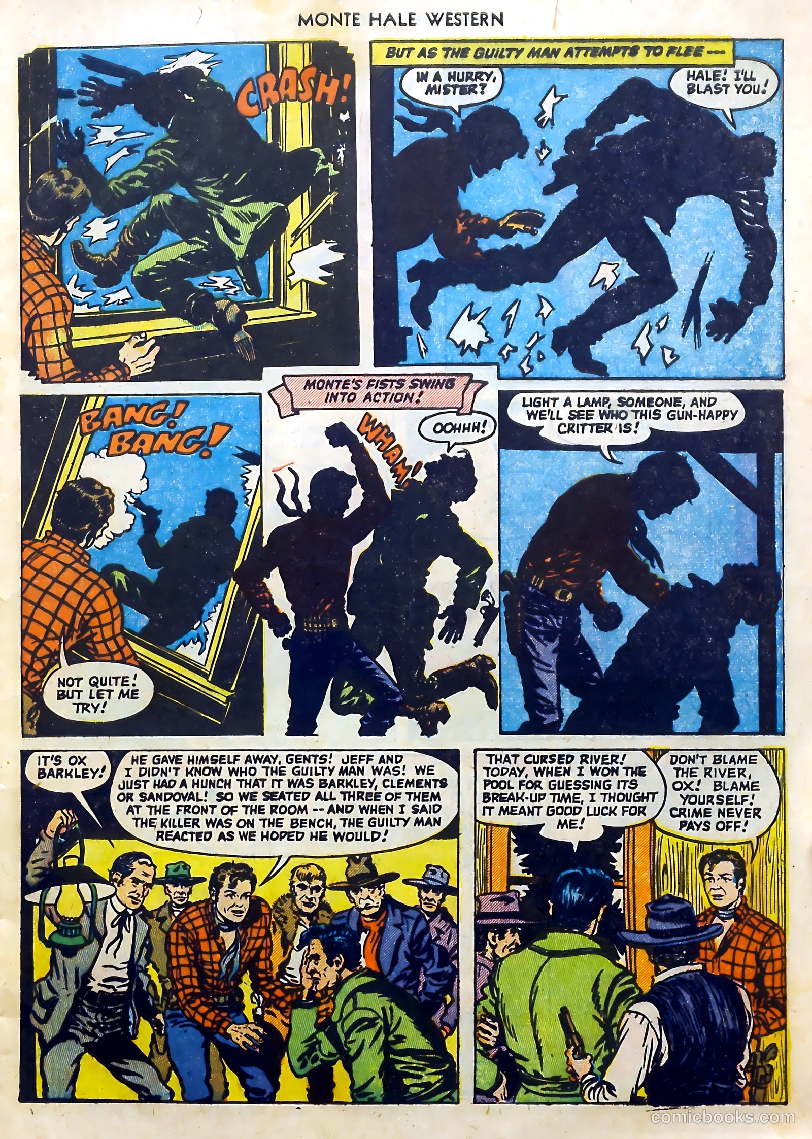 Monte Hale Western #71 (1952) — page 8 of 33