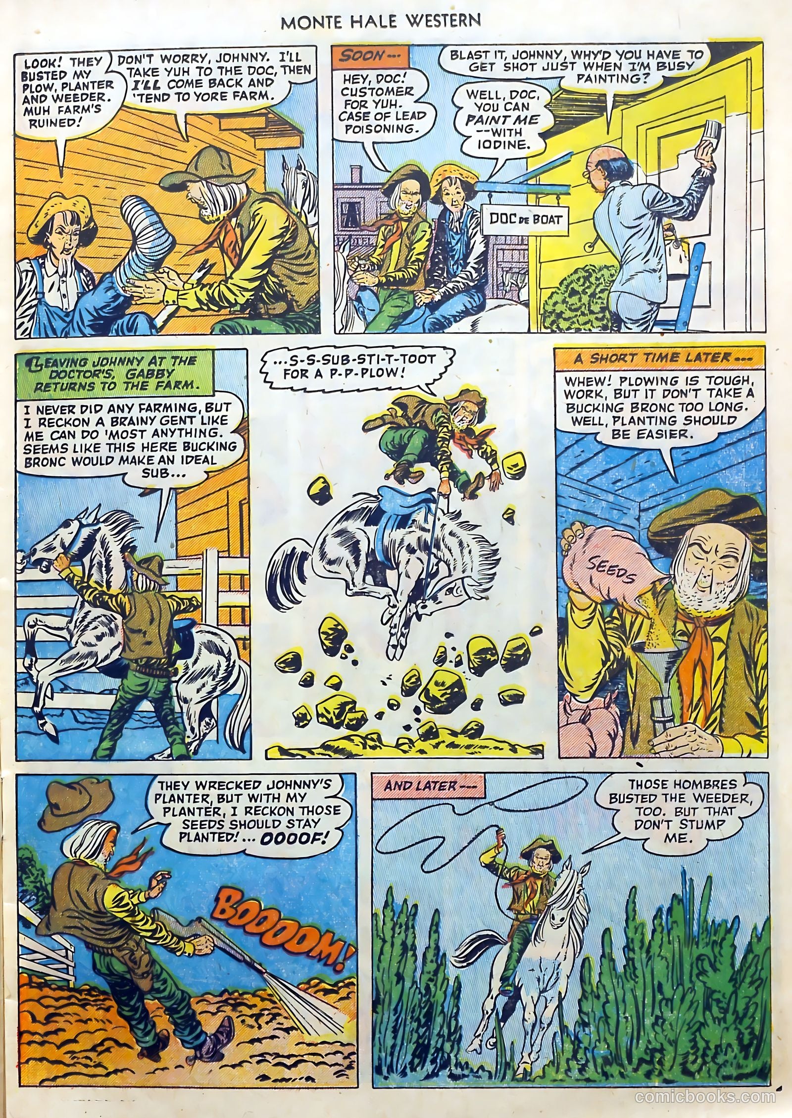 Monte Hale Western #71 (1952) — page 12 of 33