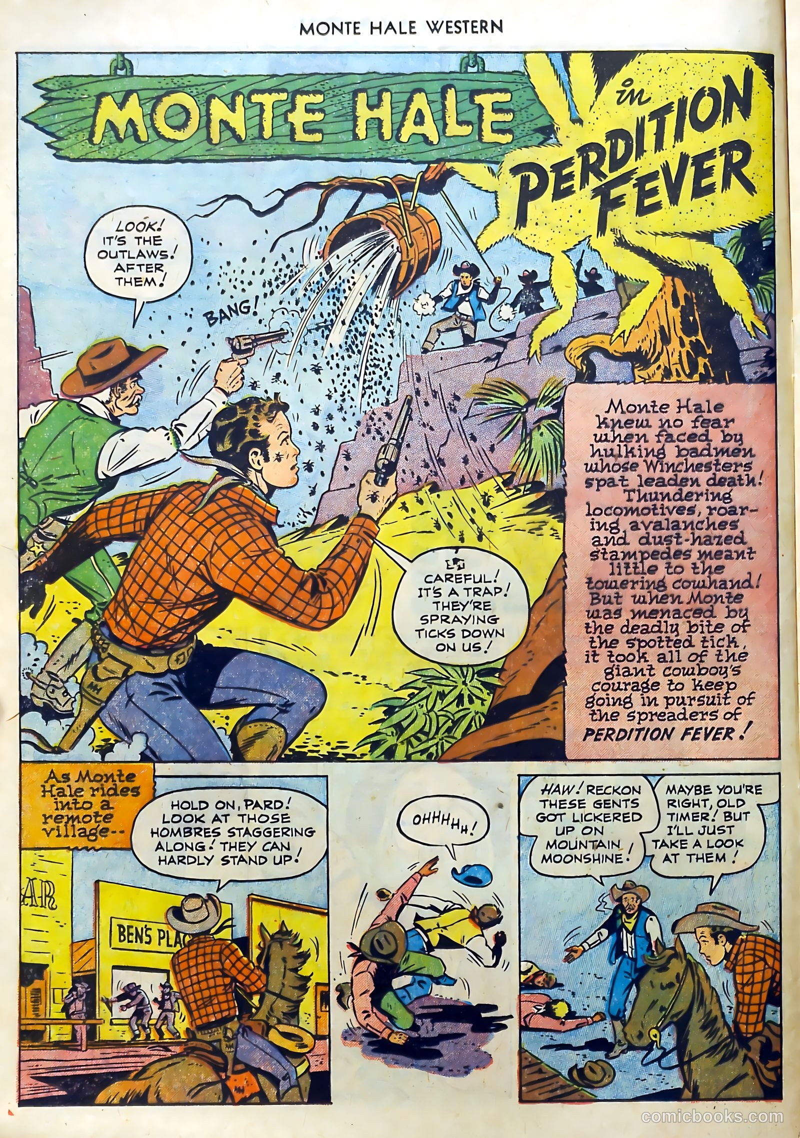 Monte Hale Western #71 (1952) — page 15 of 33