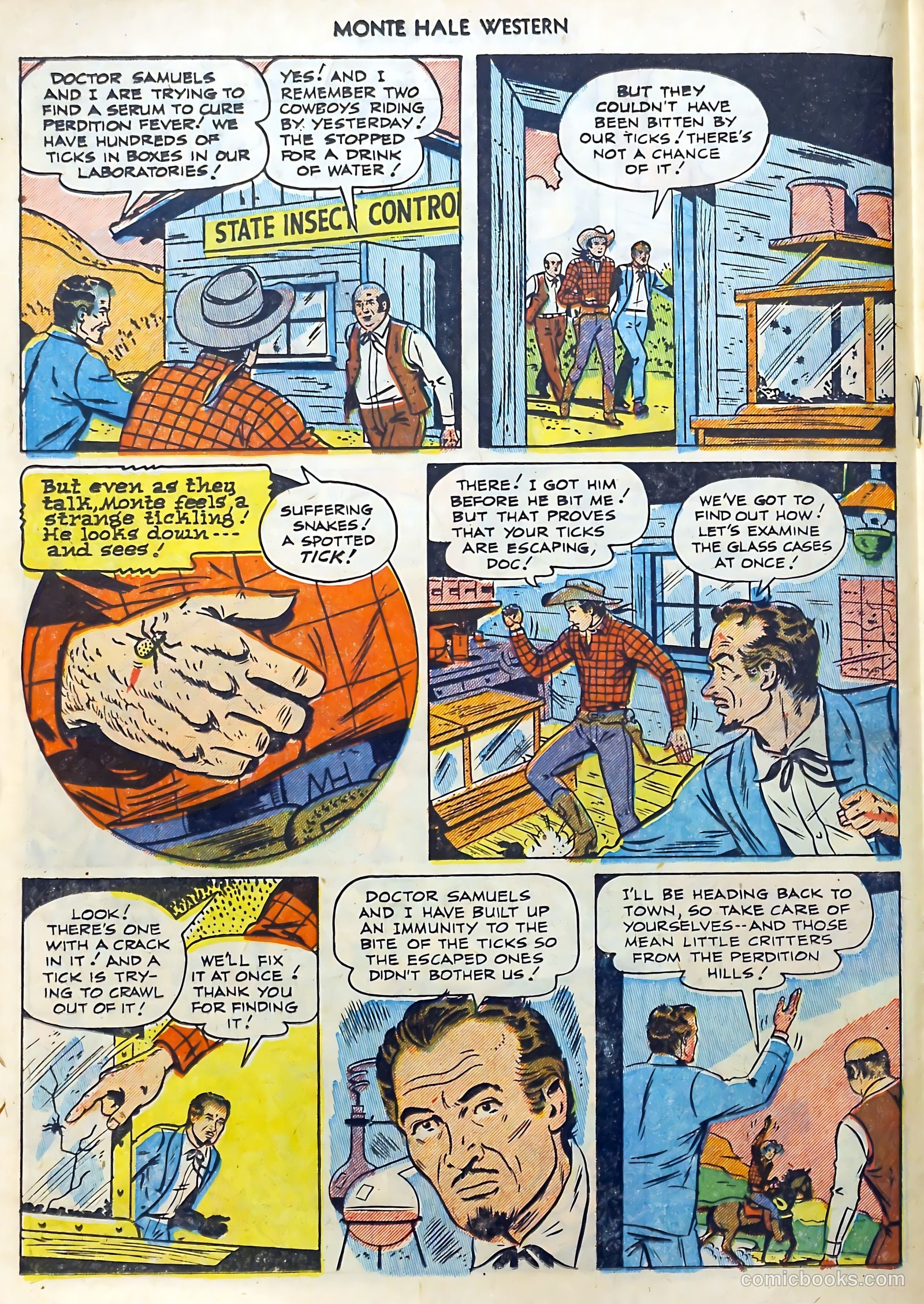 Monte Hale Western #71 (1952) — page 17 of 33