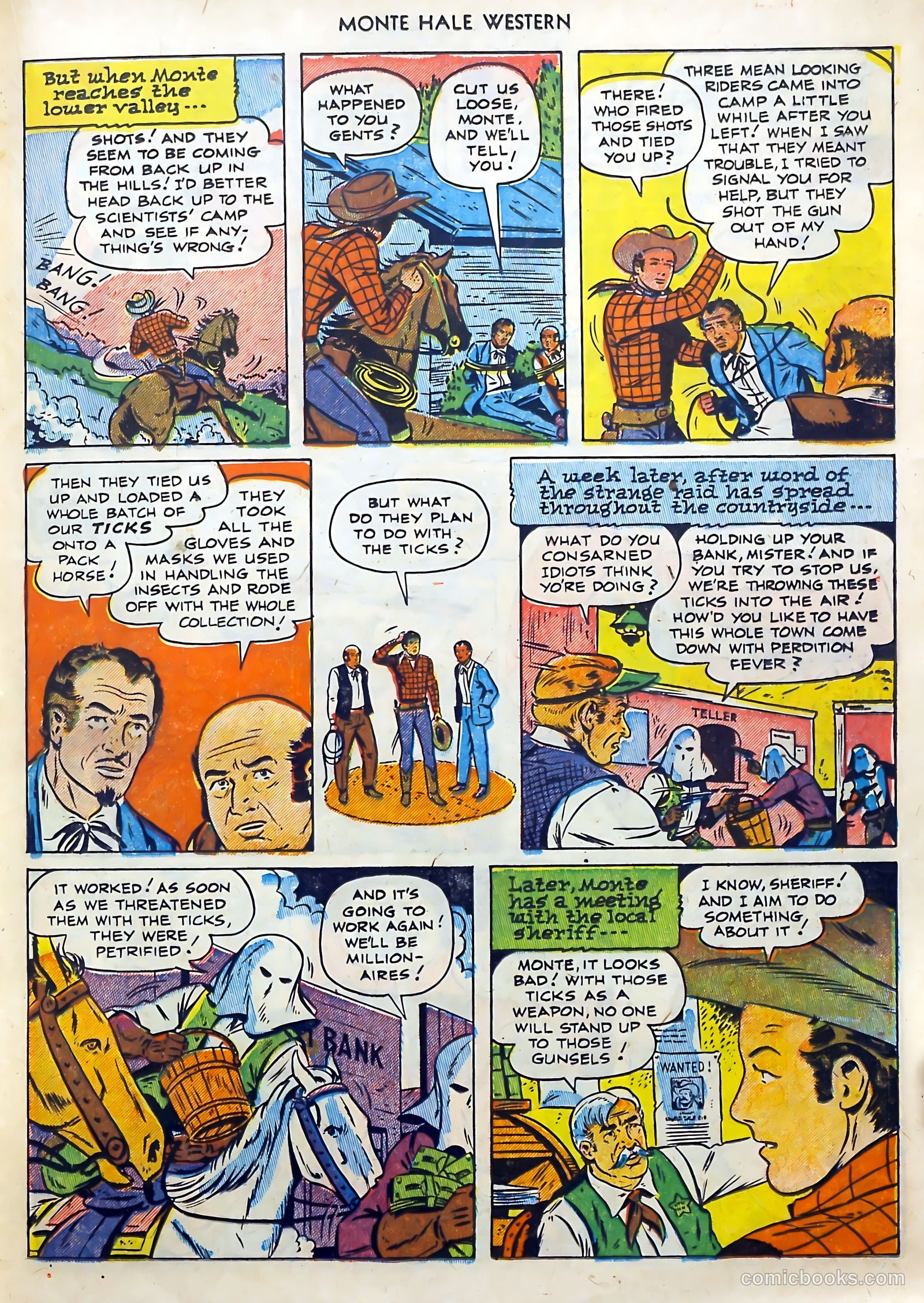 Monte Hale Western #71 (1952) — page 18 of 33