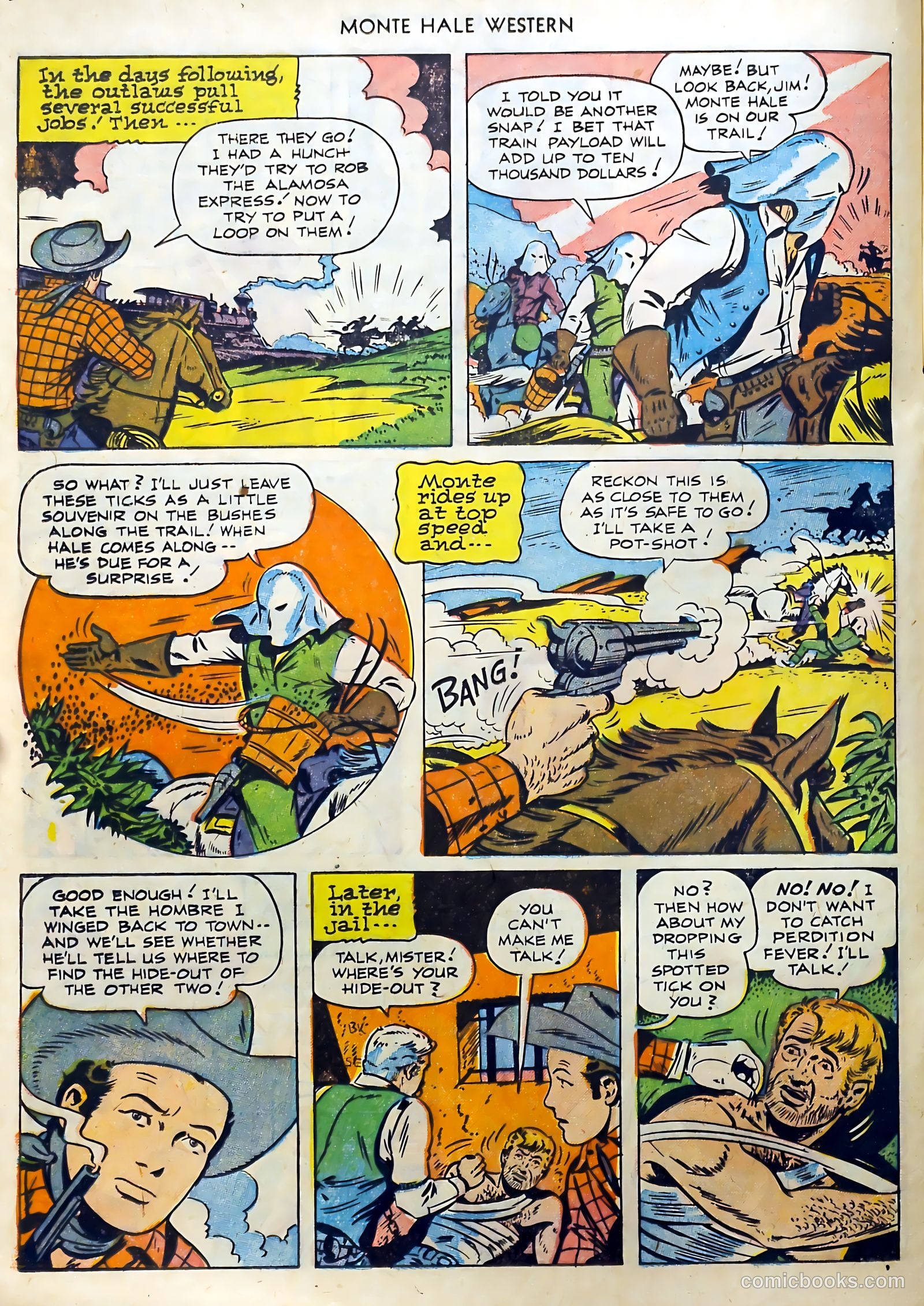 Monte Hale Western #71 (1952) — page 19 of 33