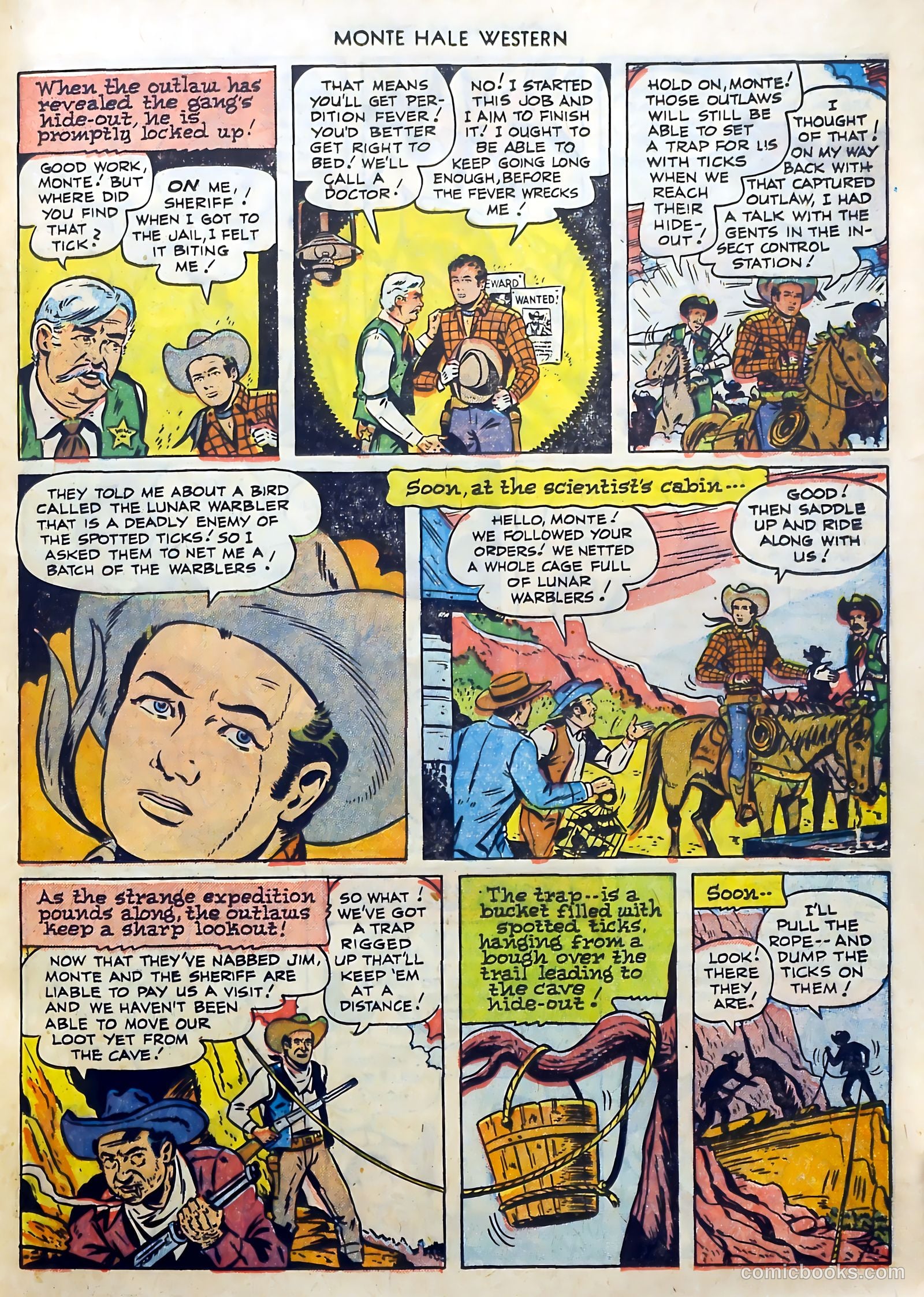 Monte Hale Western #71 (1952) — page 20 of 33
