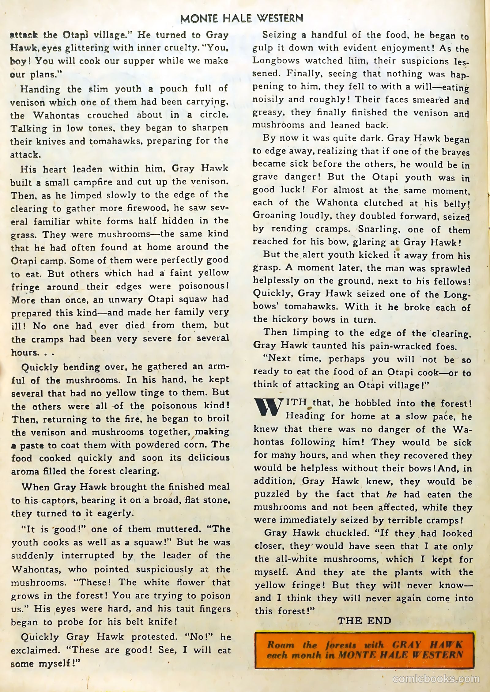Monte Hale Western #71 (1952) — page 23 of 33