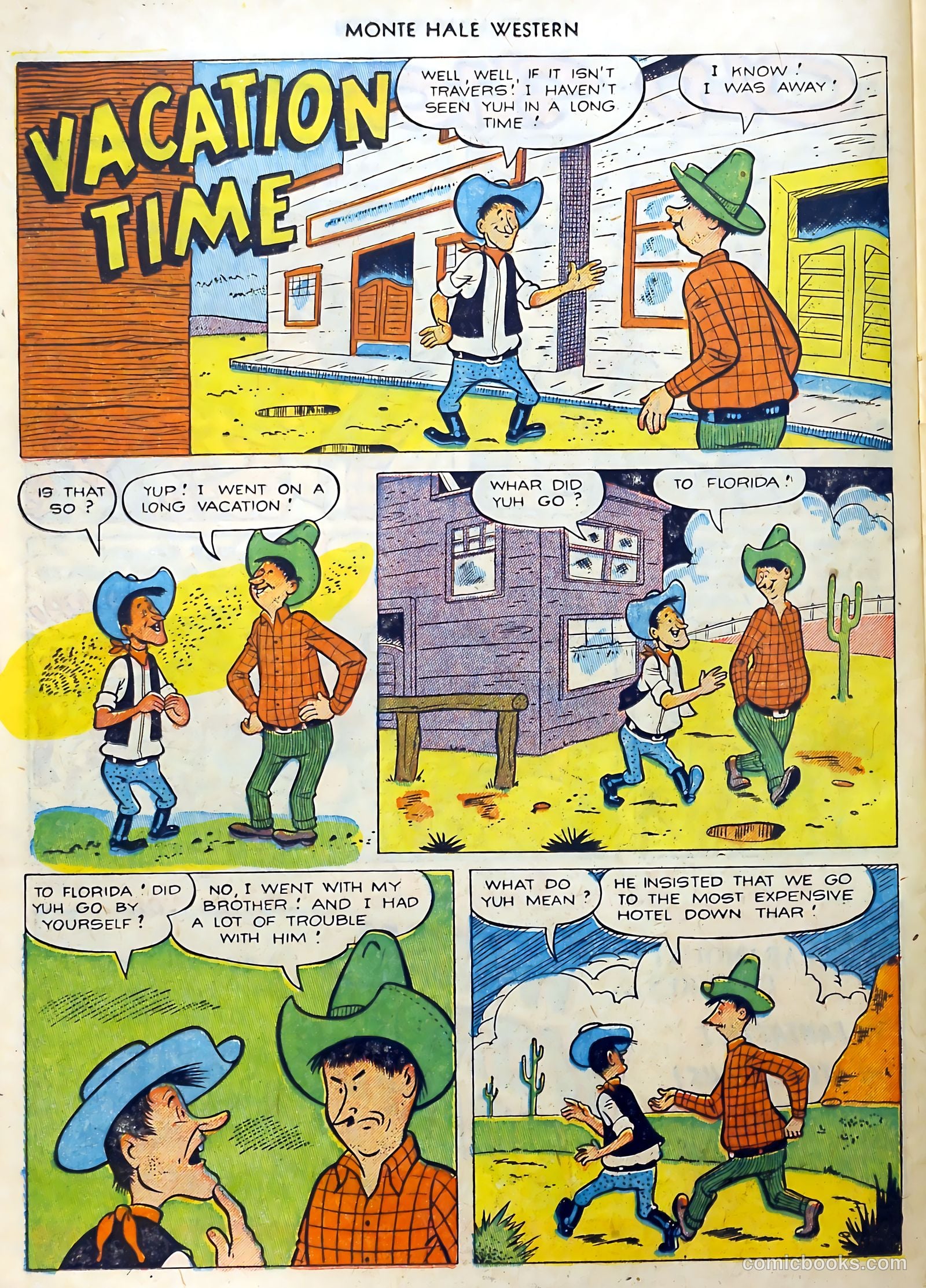 Monte Hale Western #71 (1952) — page 25 of 33