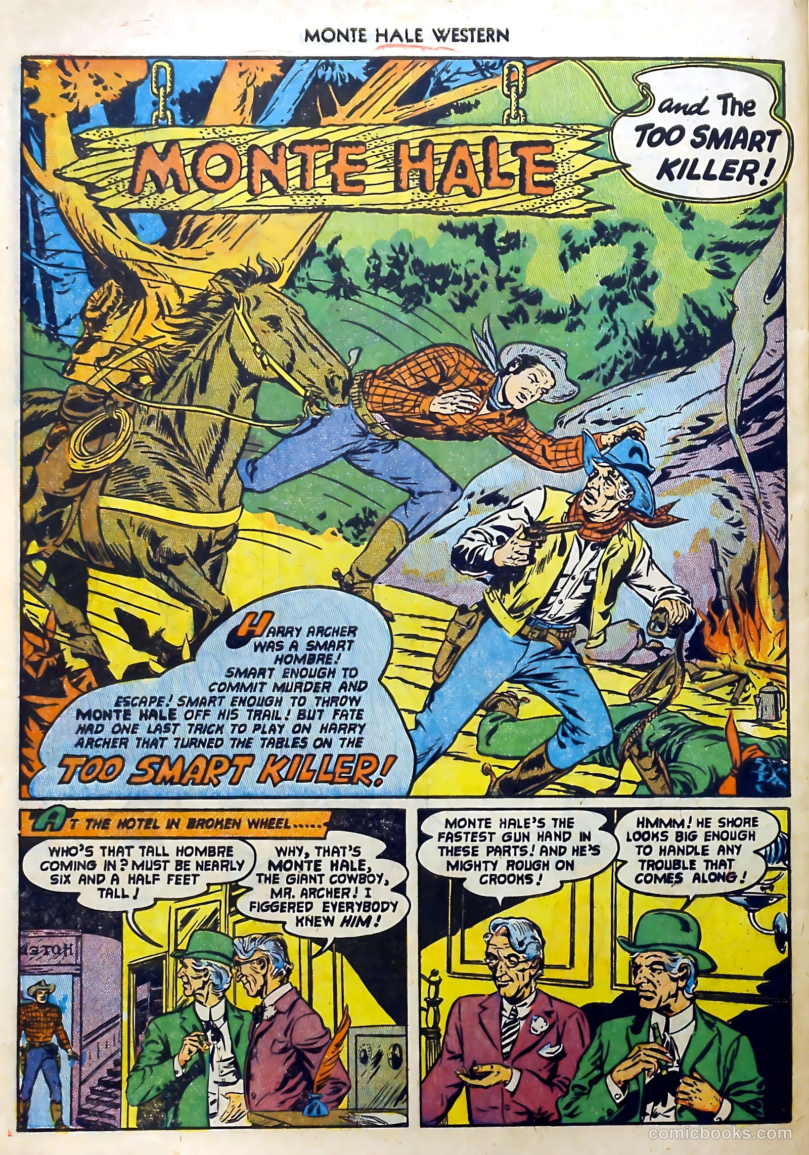 Monte Hale Western #71 (1952) — page 27 of 33