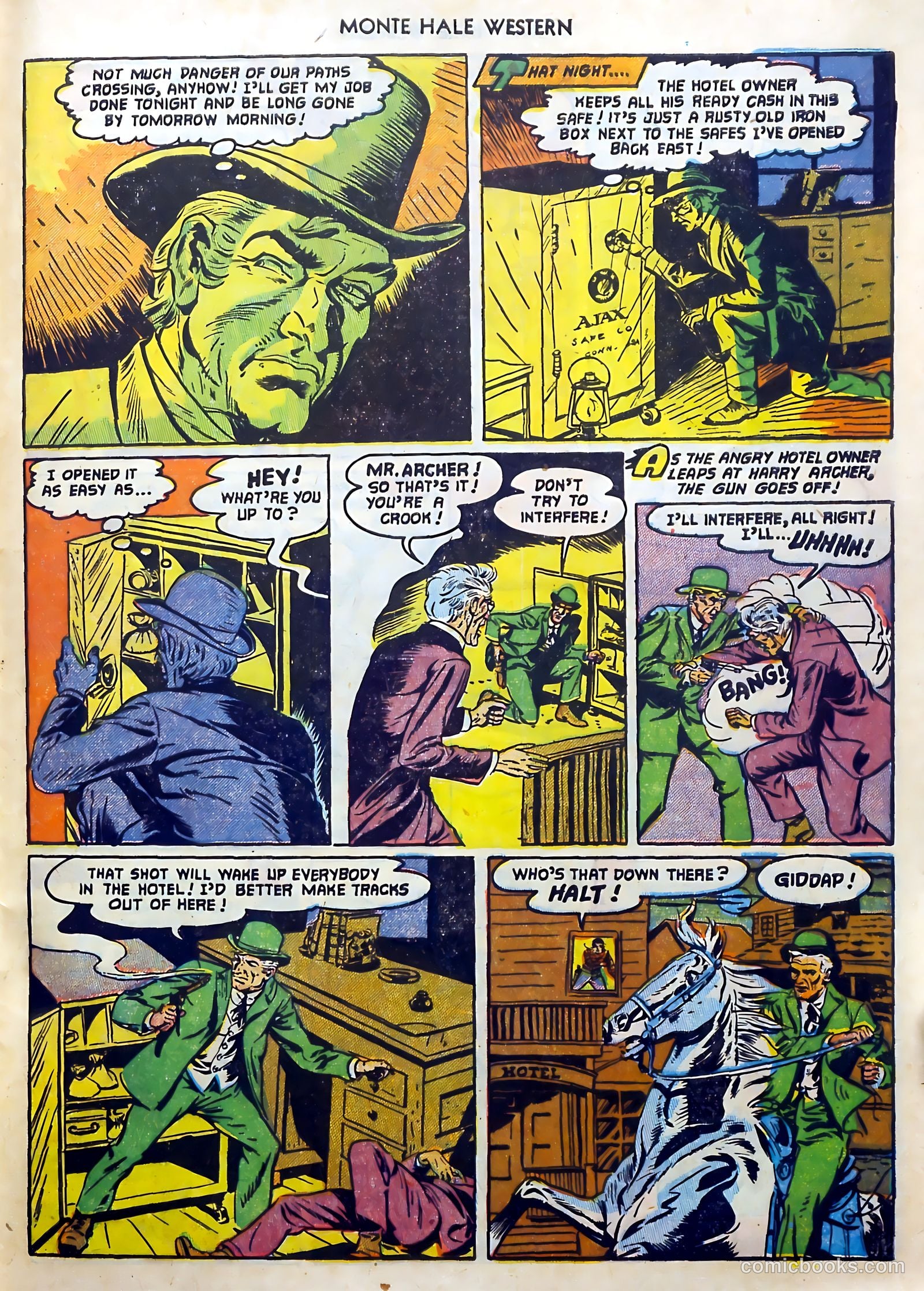 Monte Hale Western #71 (1952) — page 28 of 33