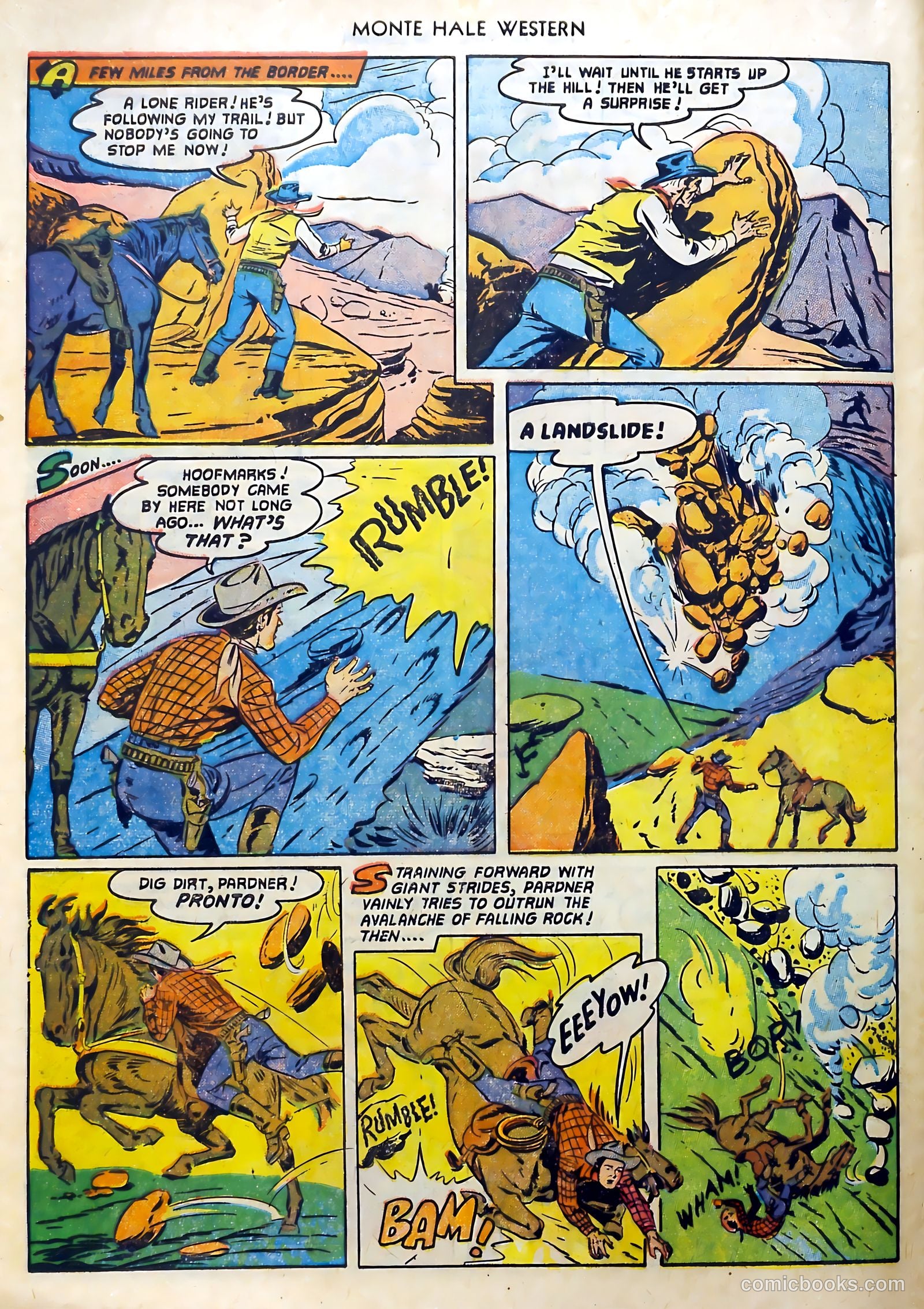 Monte Hale Western #71 (1952) — page 31 of 33