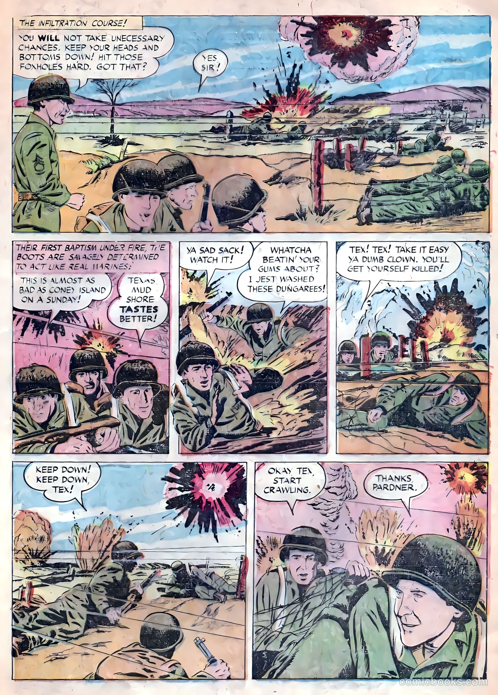 Monty Hall of the U.S. Marines #1 (1951) — page 9 of 36