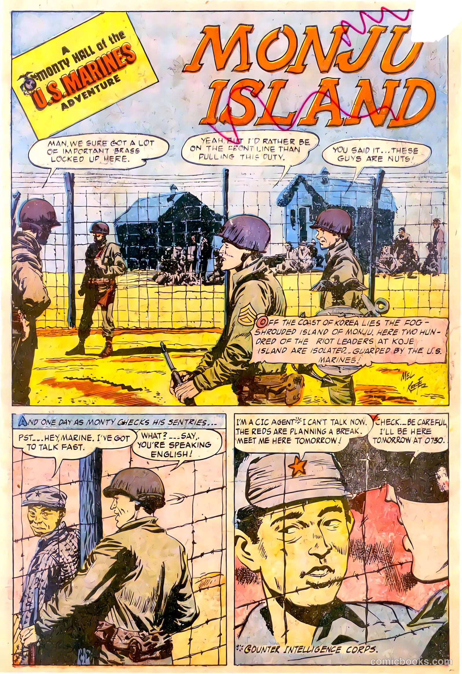 Monty Hall of the U.S. Marines #11 (1953) — page 2