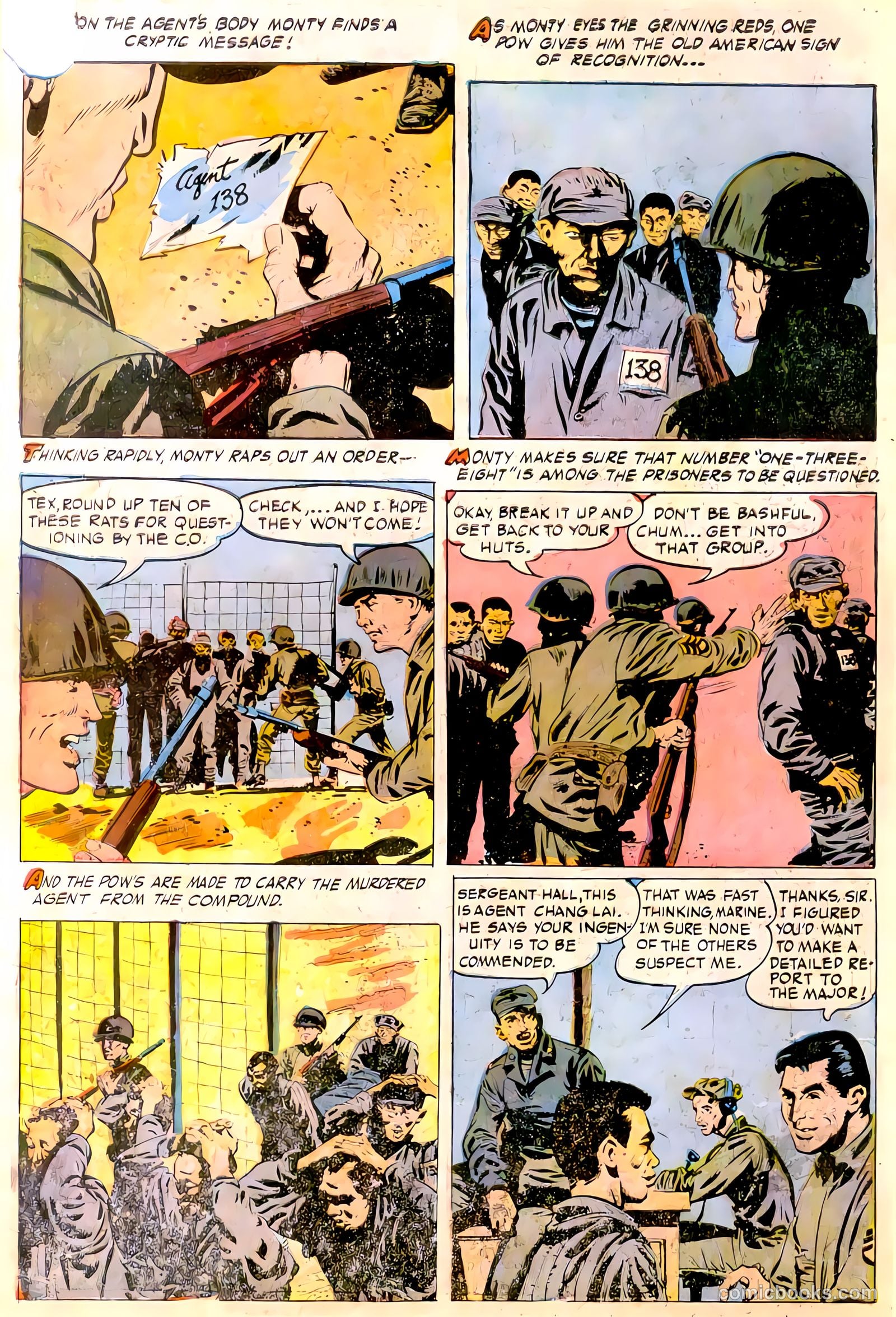 Monty Hall of the U.S. Marines #11 (1953) — page 5
