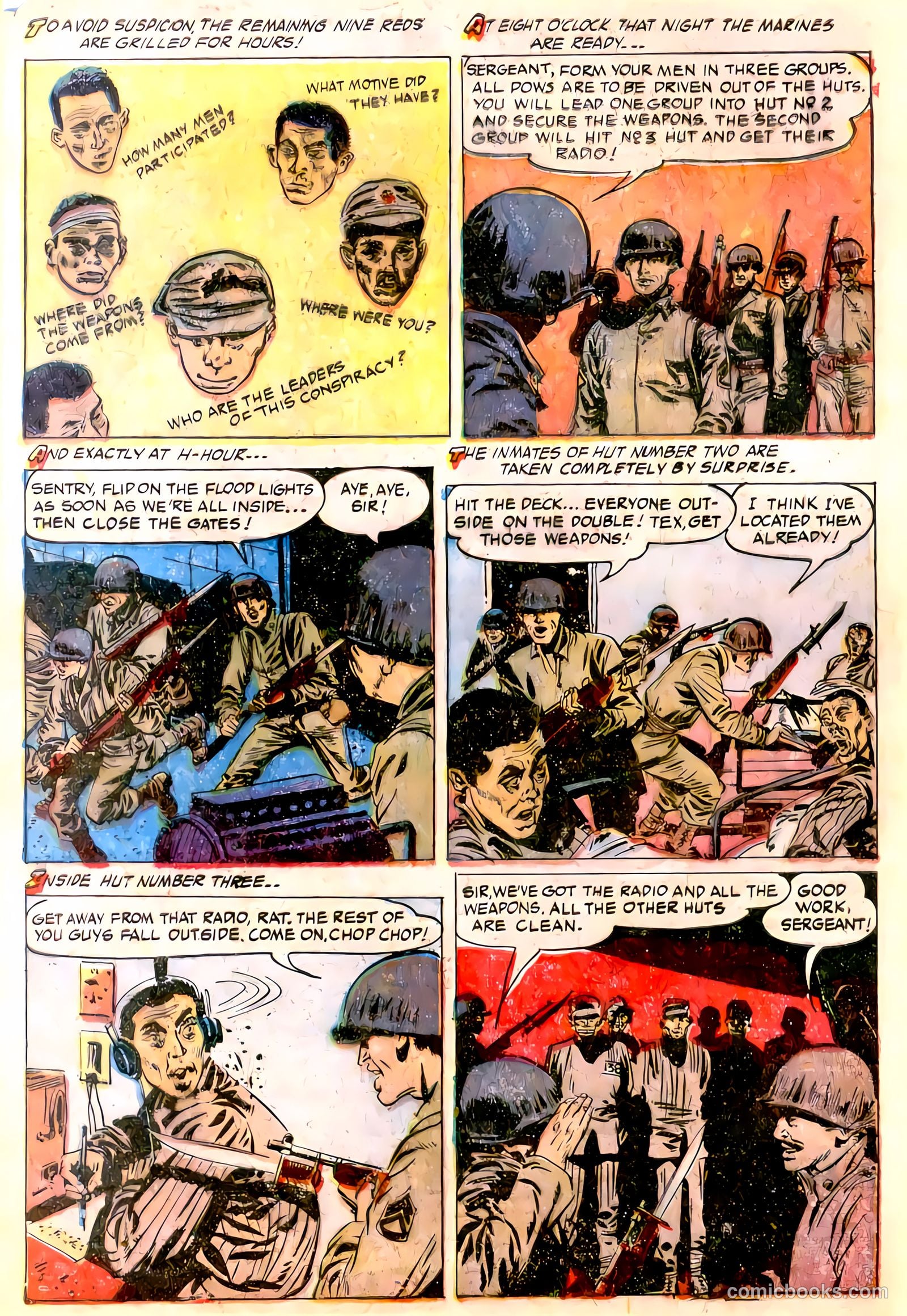 Monty Hall of the U.S. Marines #11 (1953) — page 7