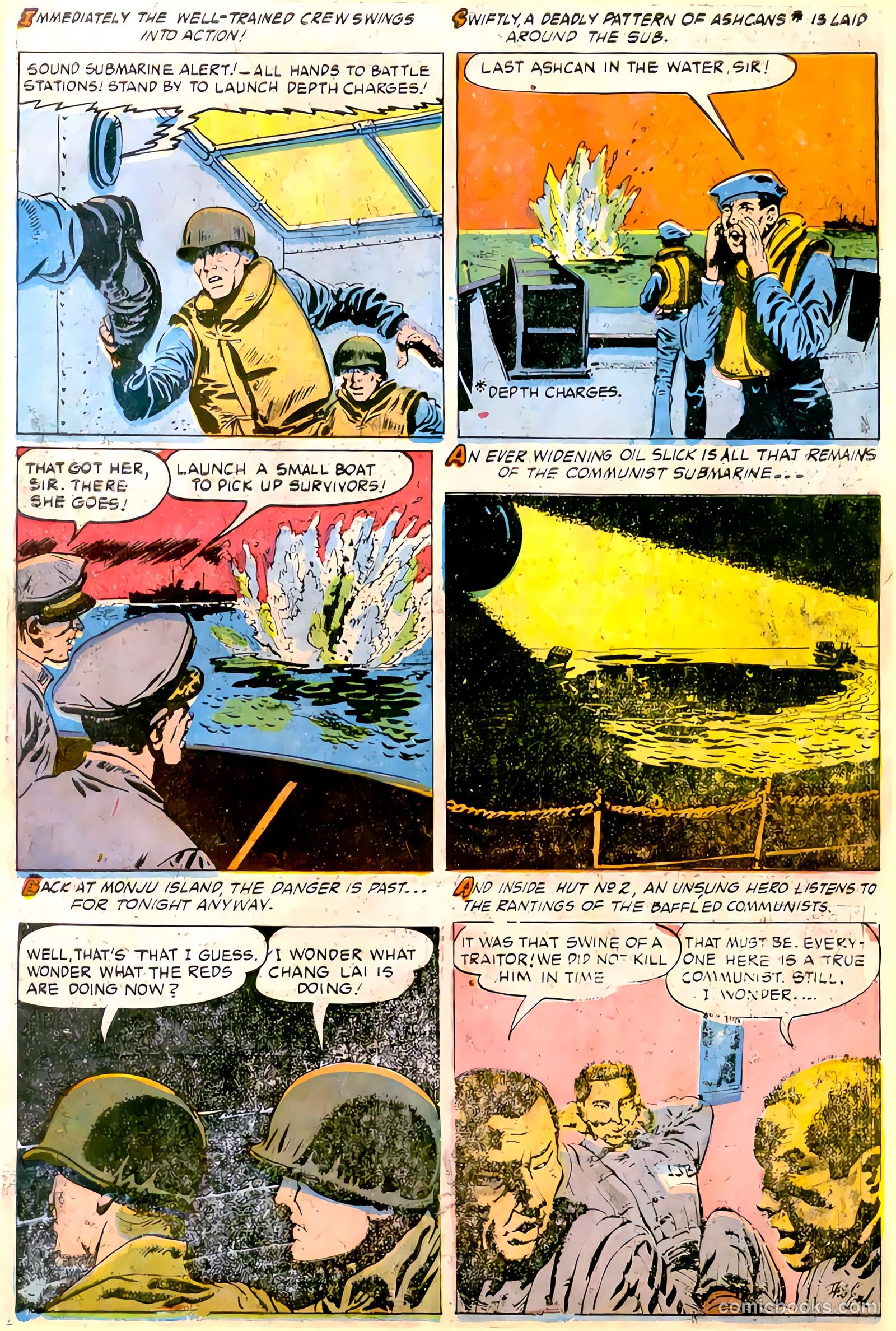 Monty Hall of the U.S. Marines #11 (1953) — page 9