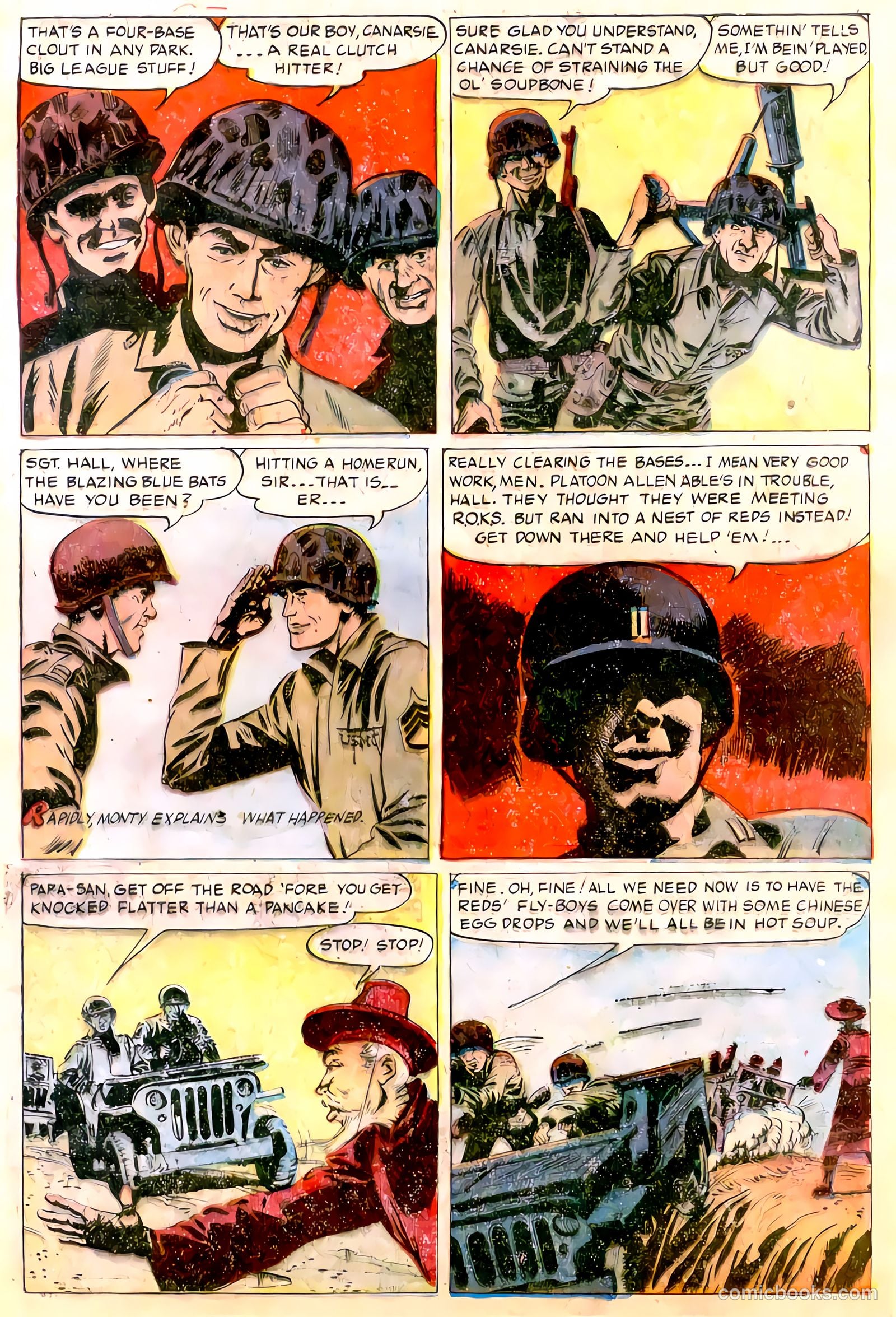 Monty Hall of the U.S. Marines #11 (1953) — page 12