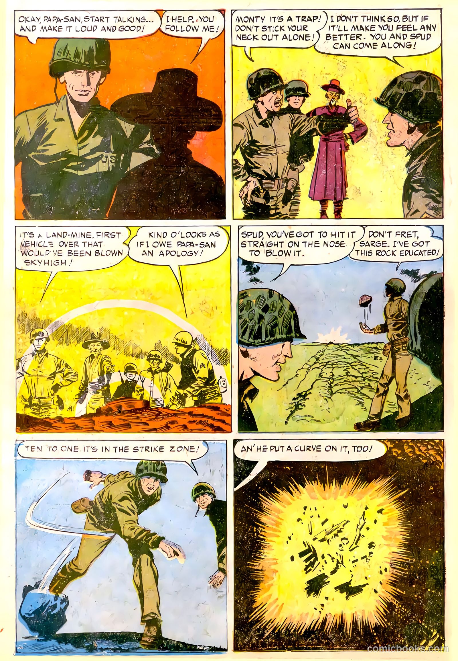 Monty Hall of the U.S. Marines #11 (1953) — page 13