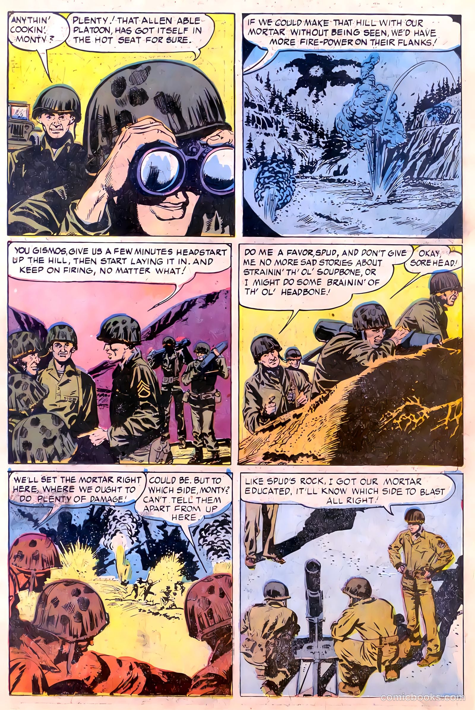 Monty Hall of the U.S. Marines #11 (1953) — page 14