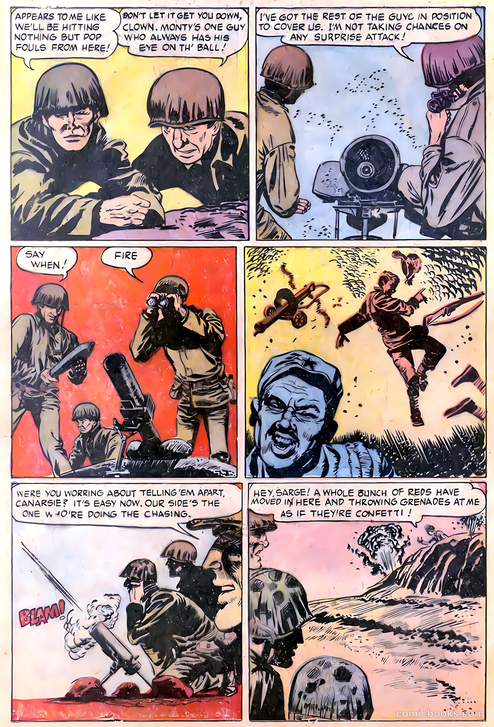 Monty Hall of the U.S. Marines #11 (1953) — page 15