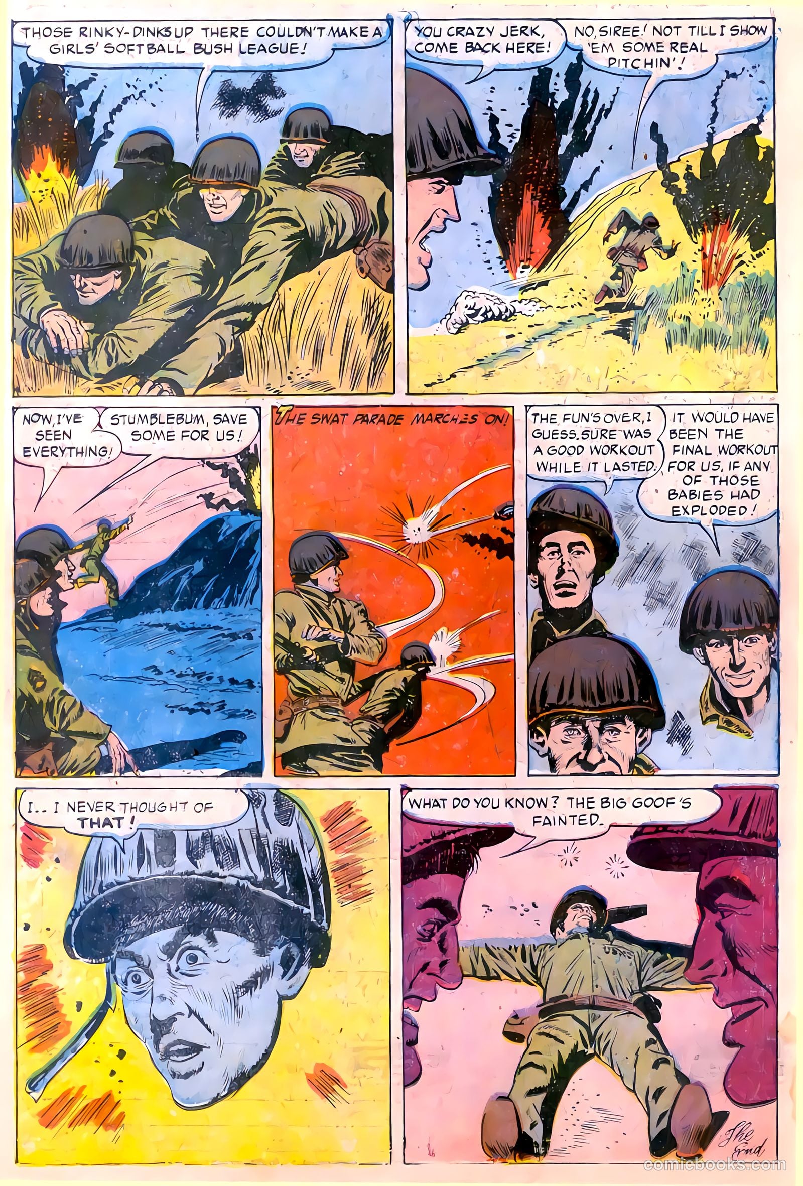 Monty Hall of the U.S. Marines #11 (1953) — page 17