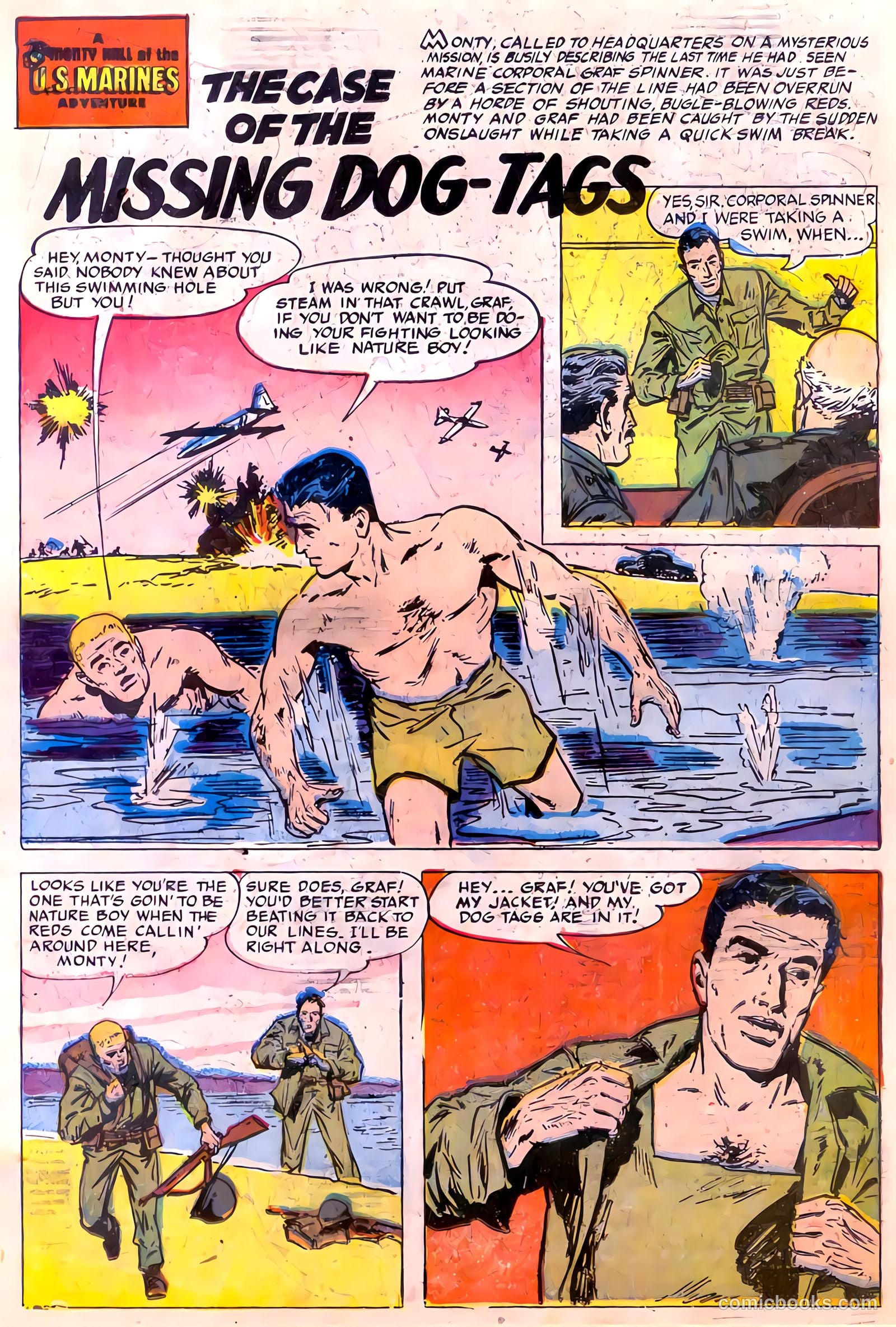 Monty Hall of the U.S. Marines #11 (1953) — page 18