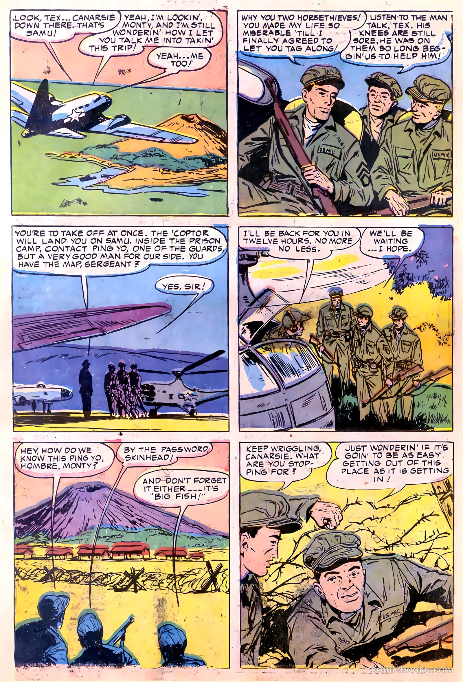 Monty Hall of the U.S. Marines #11 (1953) — page 21