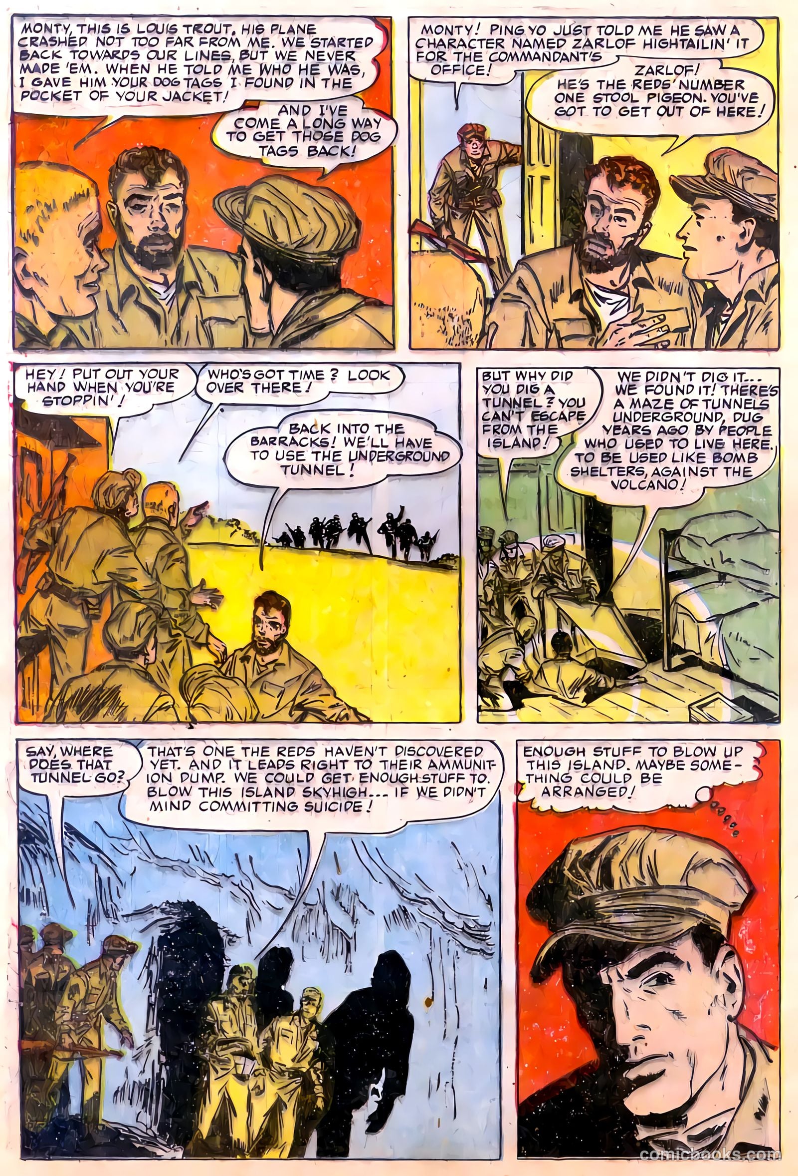 Monty Hall of the U.S. Marines #11 (1953) — page 23