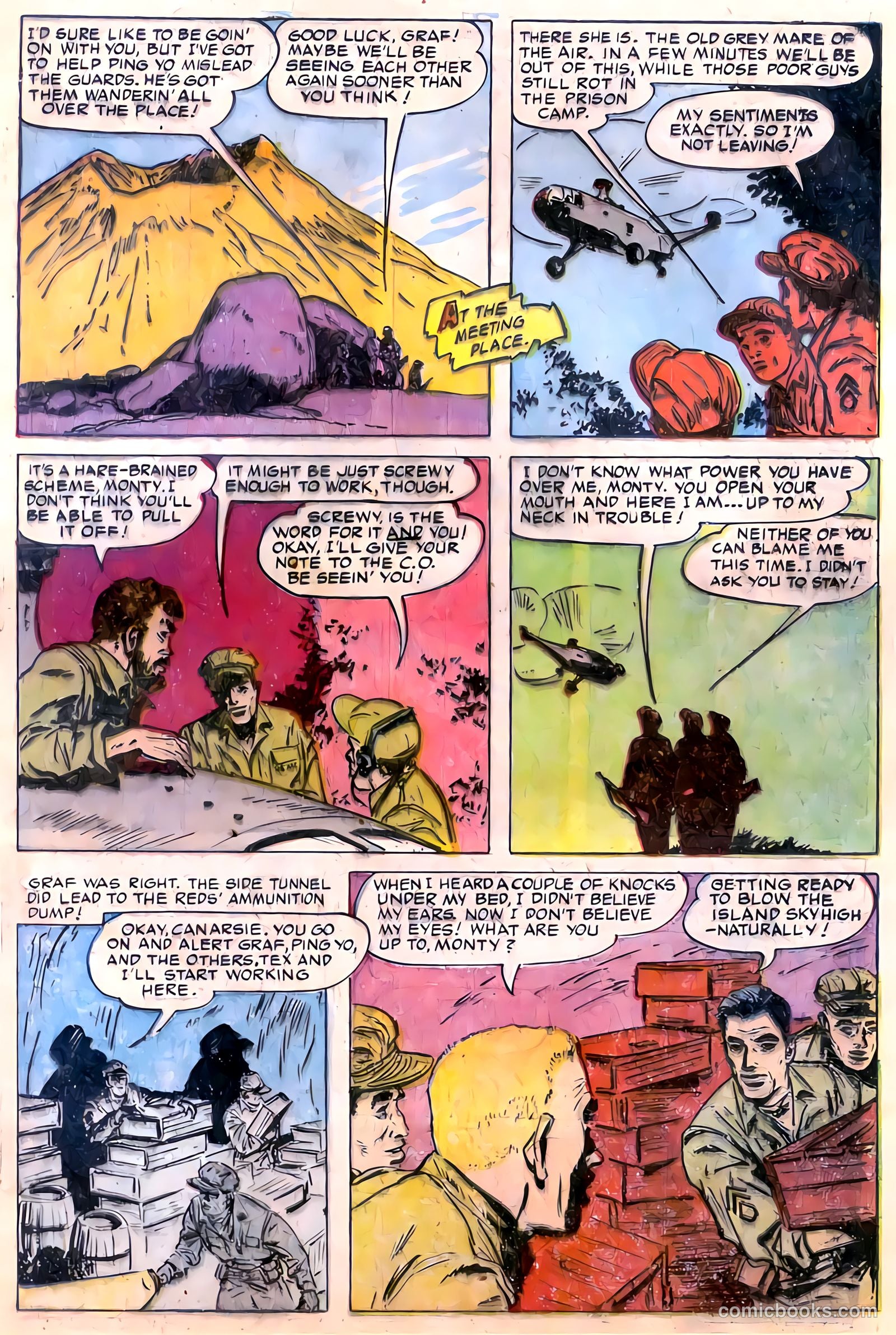Monty Hall of the U.S. Marines #11 (1953) — page 24