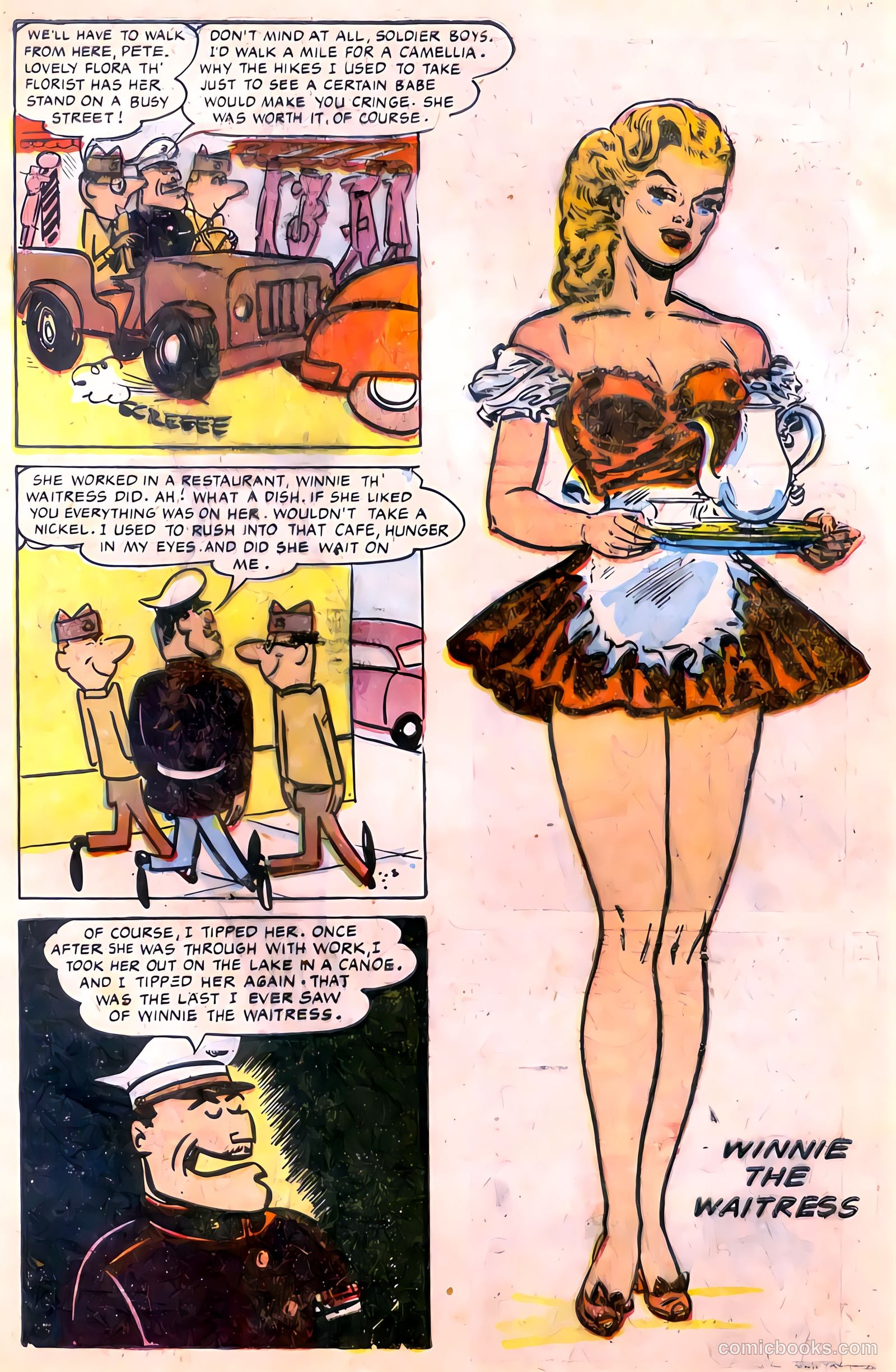 Monty Hall of the U.S. Marines #11 (1953) — page 28