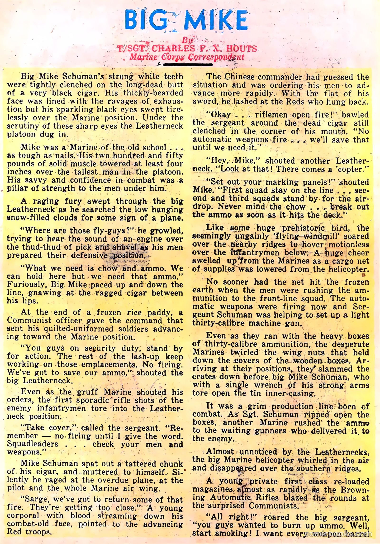 Monty Hall of the U.S. Marines #11 (1953) — page 30