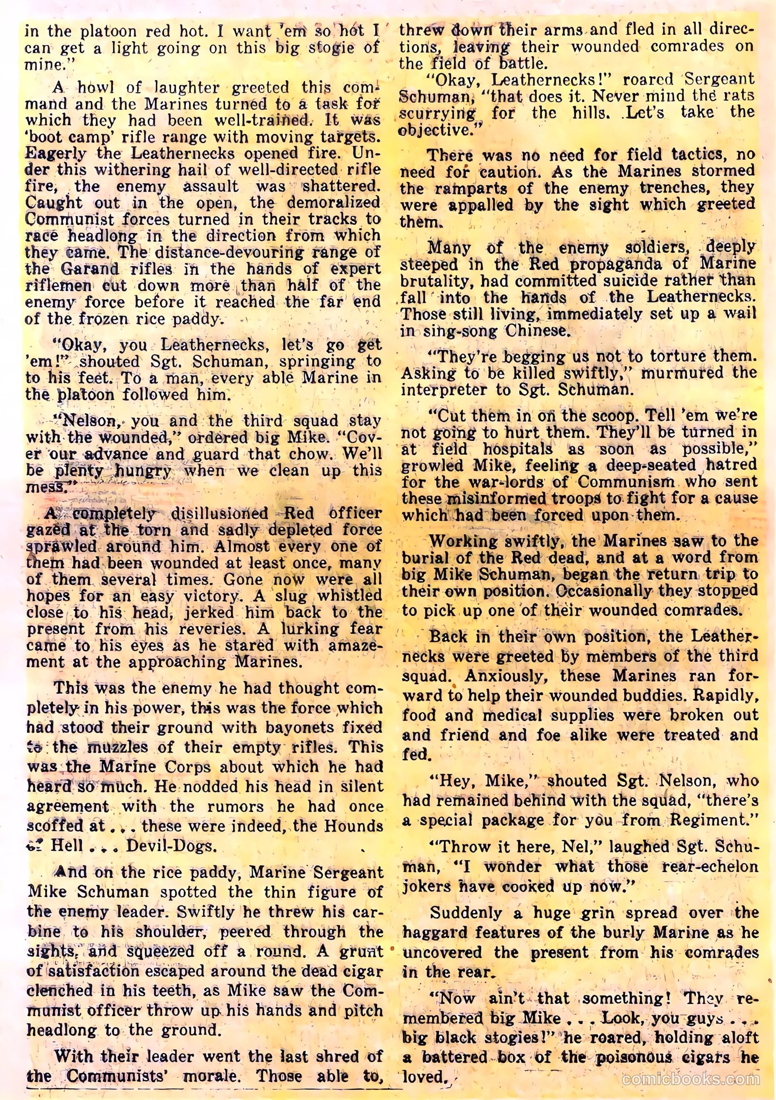 Monty Hall of the U.S. Marines #11 (1953) — page 31